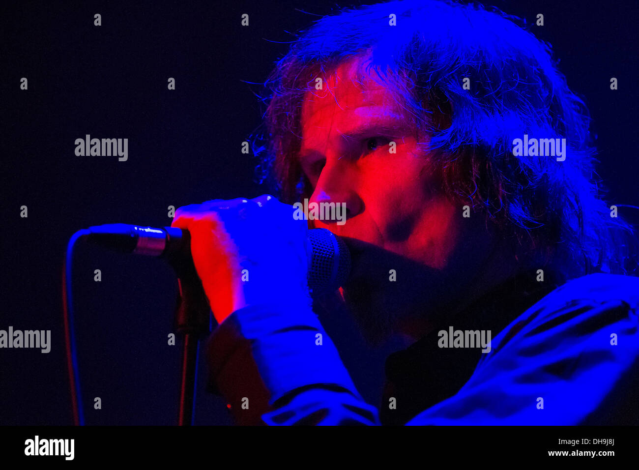 Mark Lanegan performing live at TMN ao vivo in Lisbon Lisbon, Portugal - 31.03.12 Stock Photo