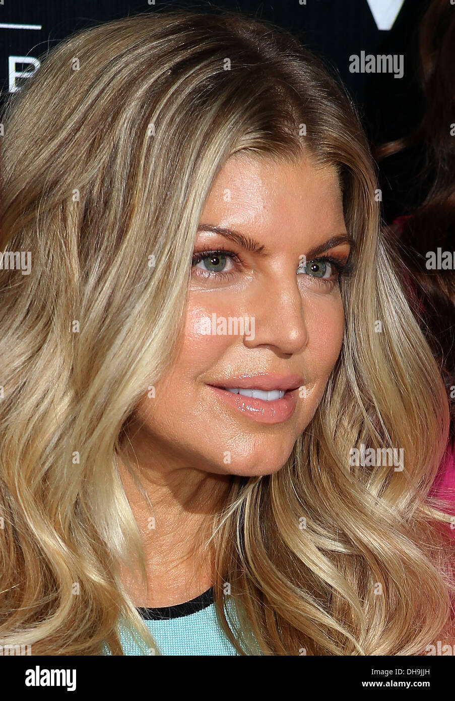 Fergie aka Stacy Ferguson Fergie aka Stacy Ferguson celebrates her