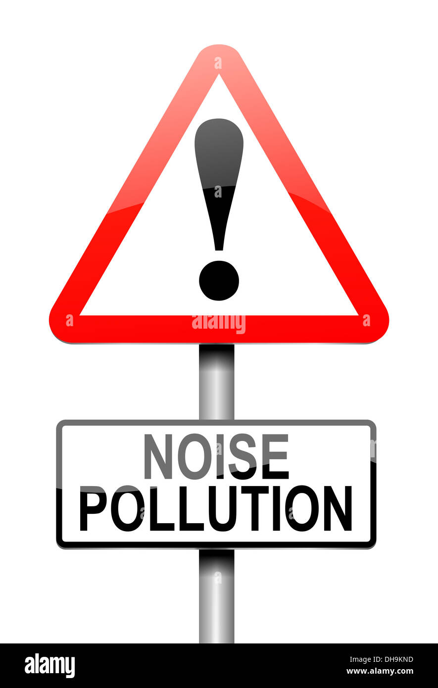 Noise pollution concept Stock Photo - Alamy