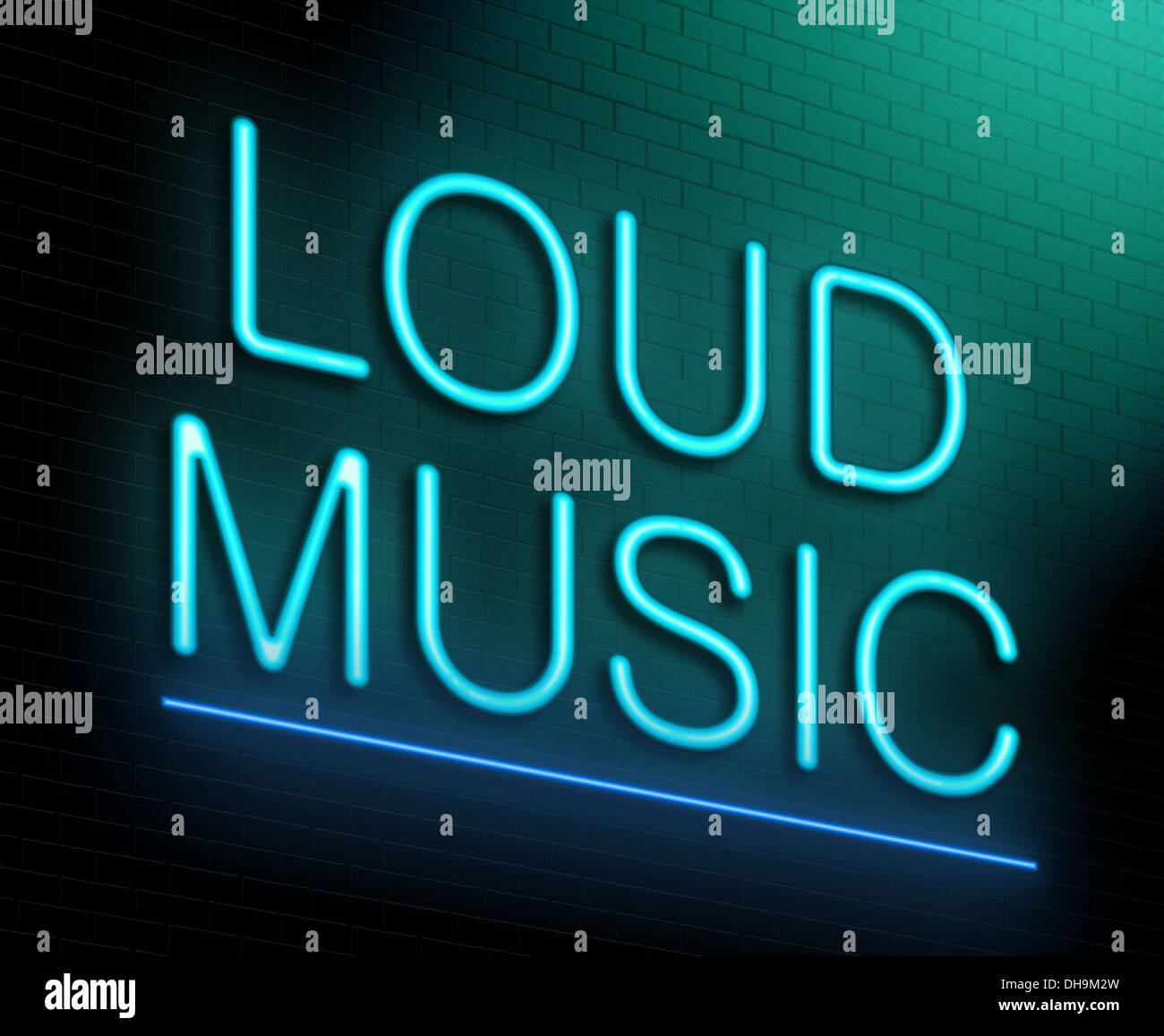 Loud music concept Stock Photo Alamy