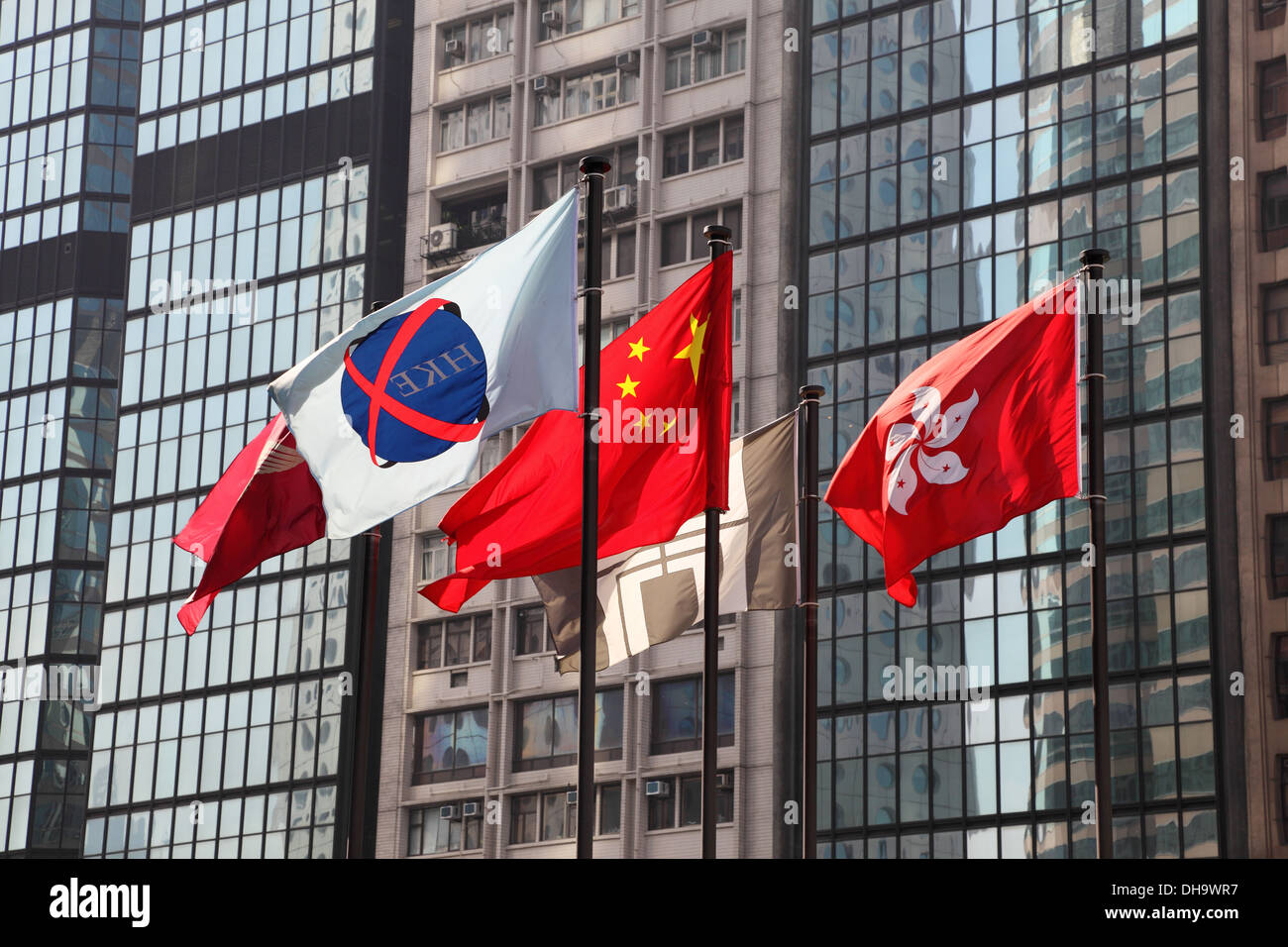 Hongkong flag china hires stock photography and images Alamy