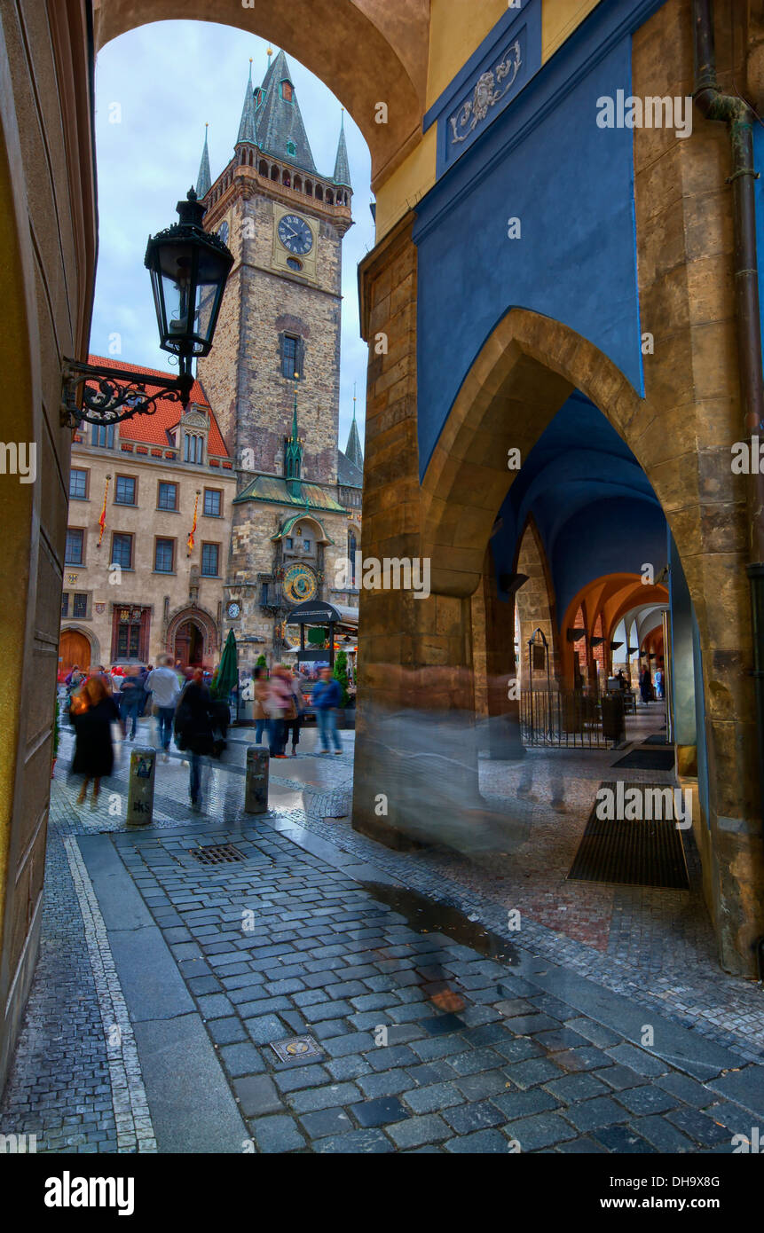 Old town square seen old town hall hi-res stock photography and images ...