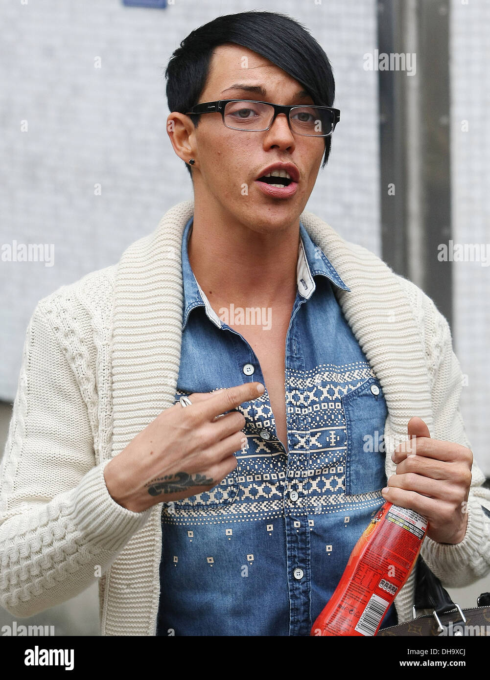 Bobby cole norris from the only way is essex at the itv studios london