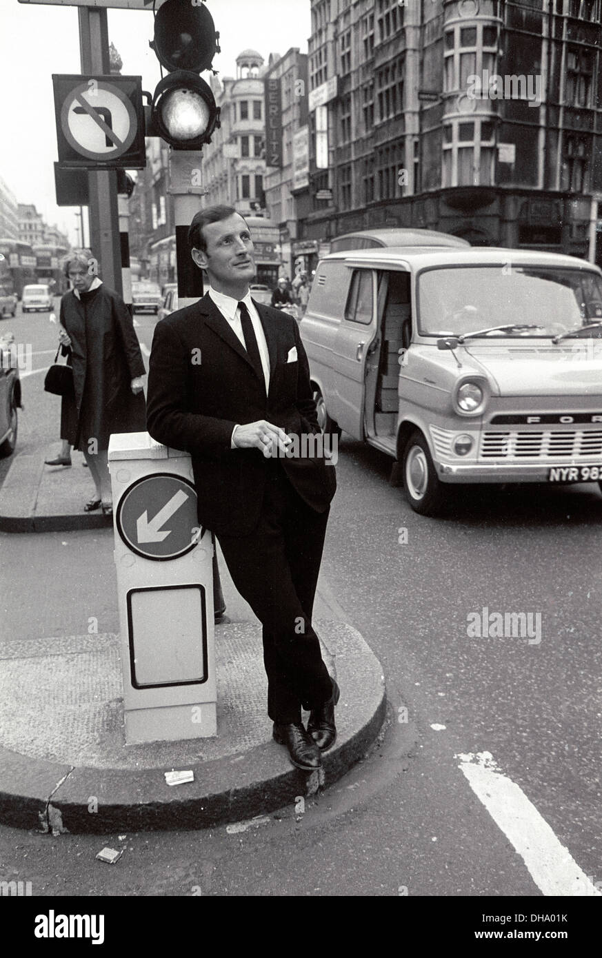 British actor Gerald Harper Stock Photo