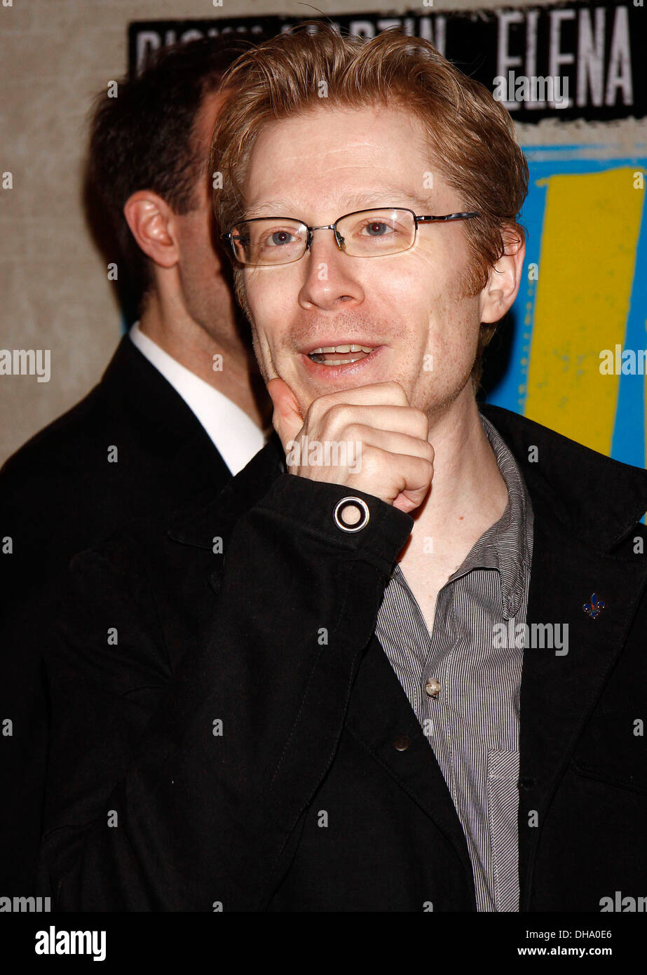 Anthony Rapp Broadway opening night of 'Evita' at Marquis Theatre – Arrivals New York City USA – 05.04.12 Stock Photo