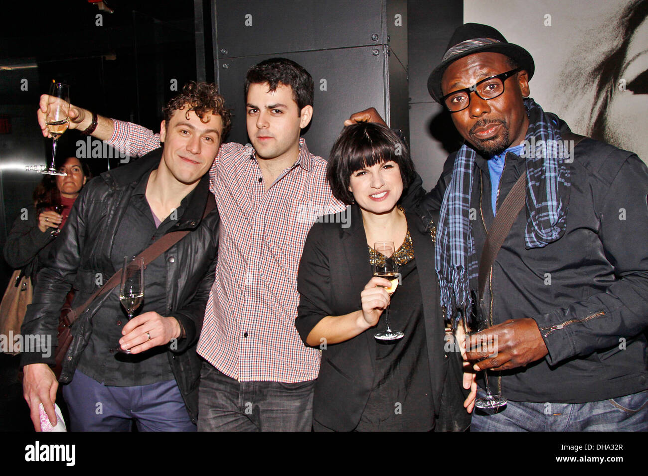 Jason Rabinowitz Jacob Colin Cohen Jemima Rooper and Trevor Laird Party ...
