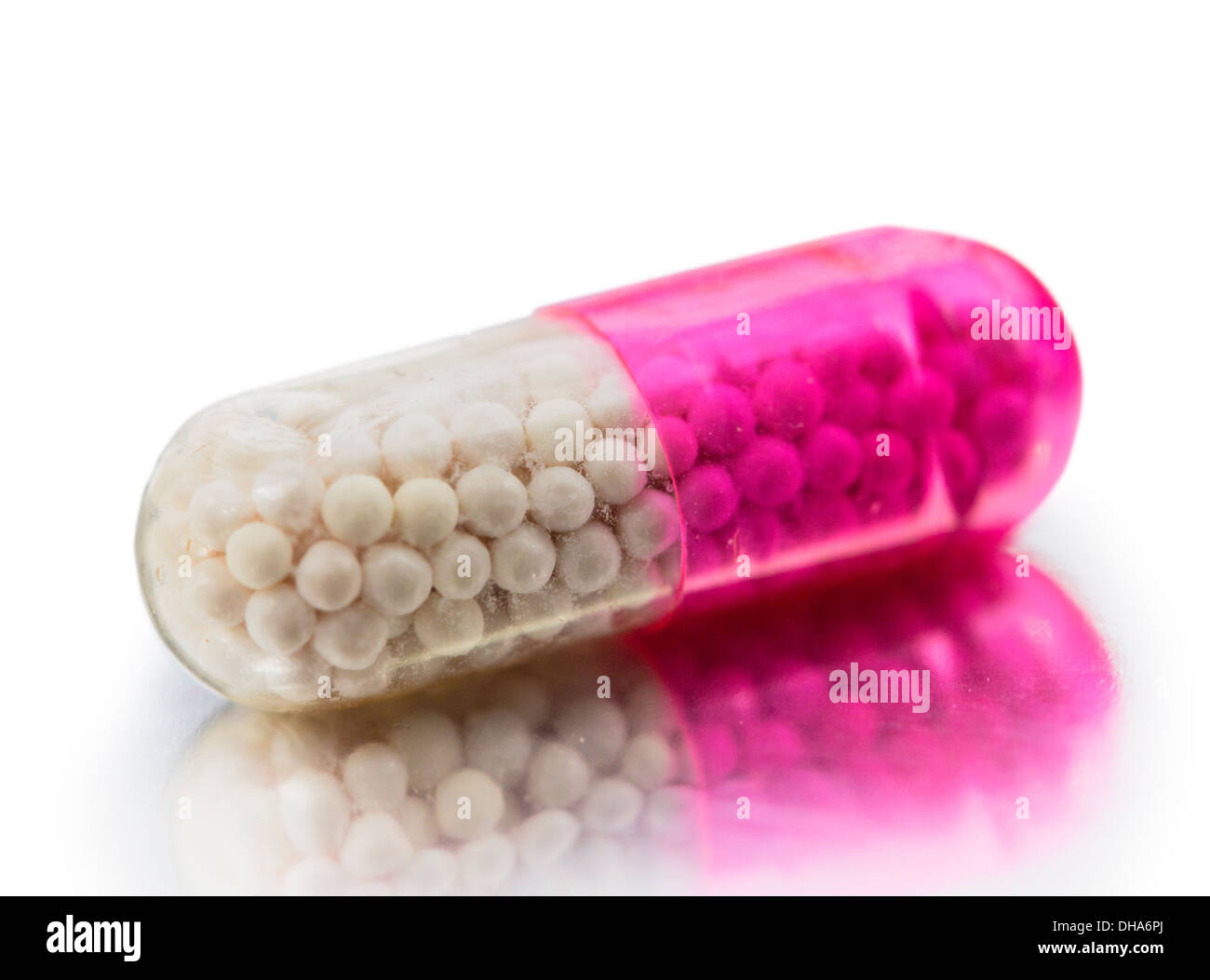 vitamin supplement capsules Stock Photo