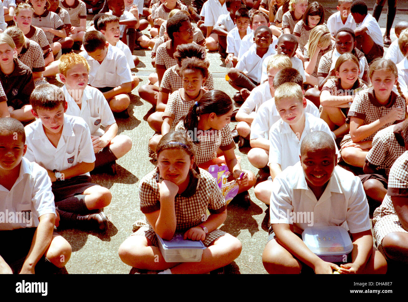 School assembly south africa hi-res stock photography and images - Alamy