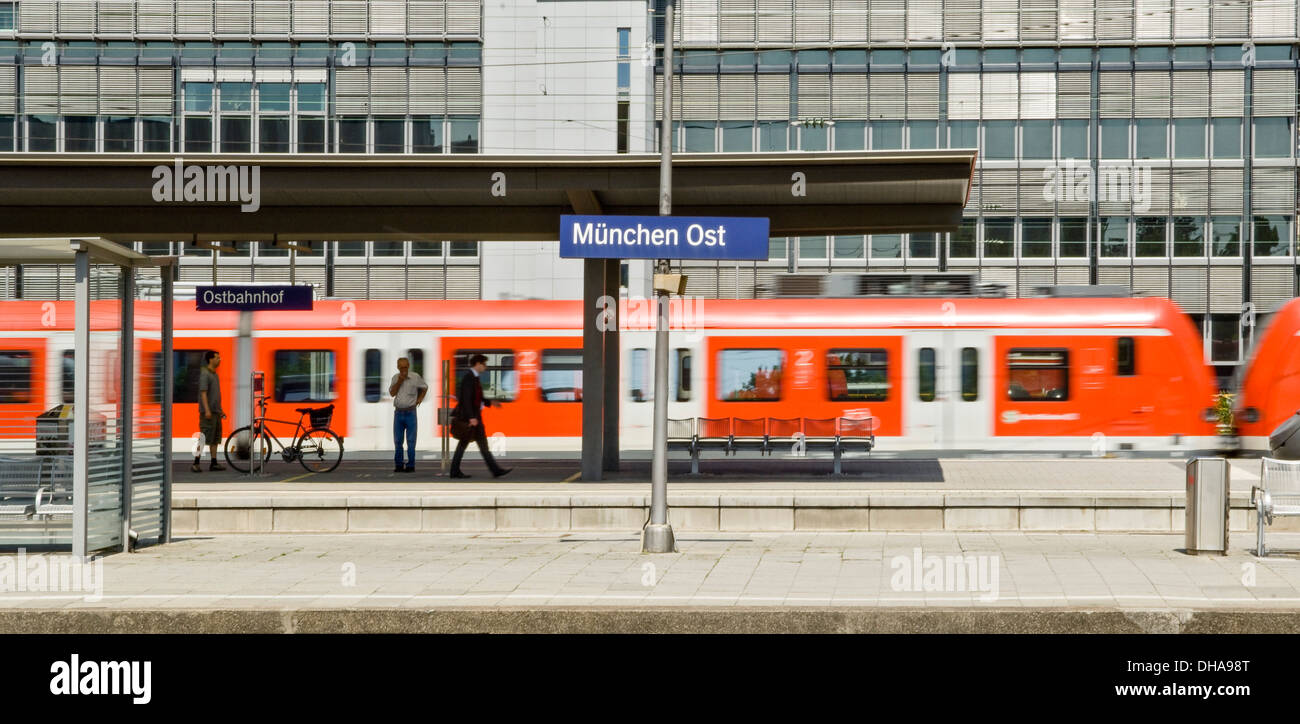 Ostbahnhof, Munich, germany Stock Photo Alamy