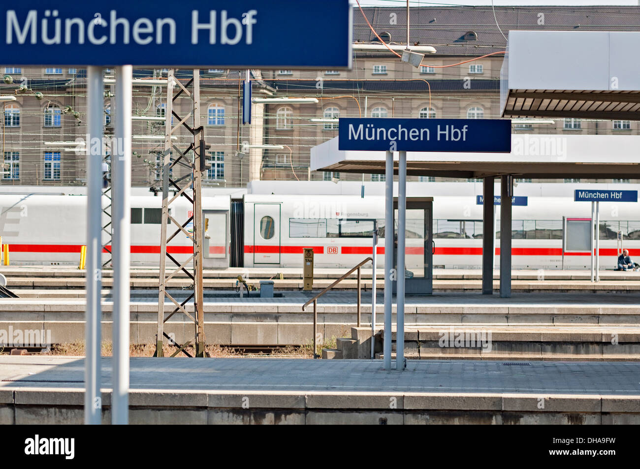 Hauptbahnhof München, Munich Central Station, Germany Stock Photo - Alamy