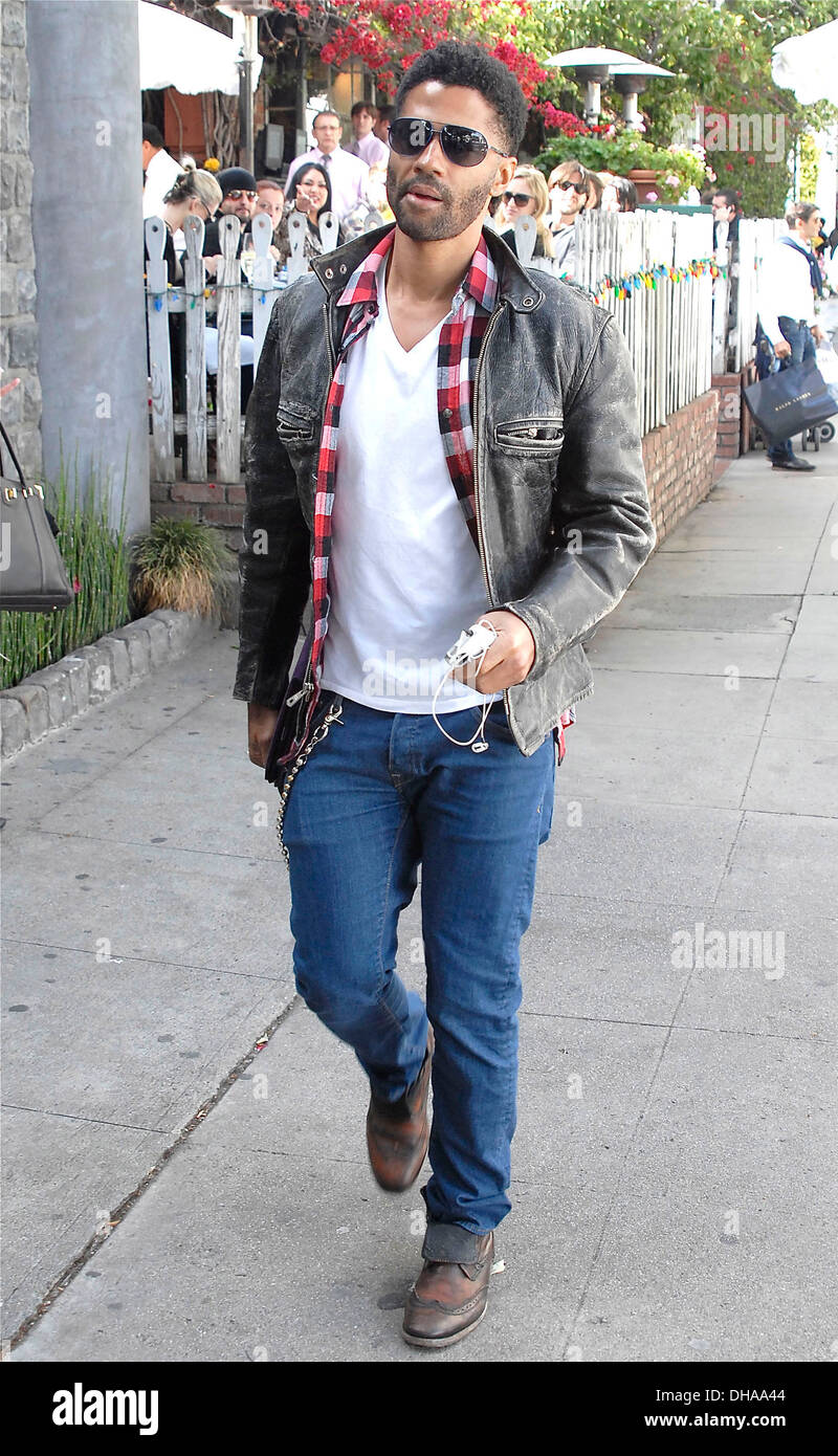 Eric Benet out and about in West Hollywood. Los Angeles, California -11