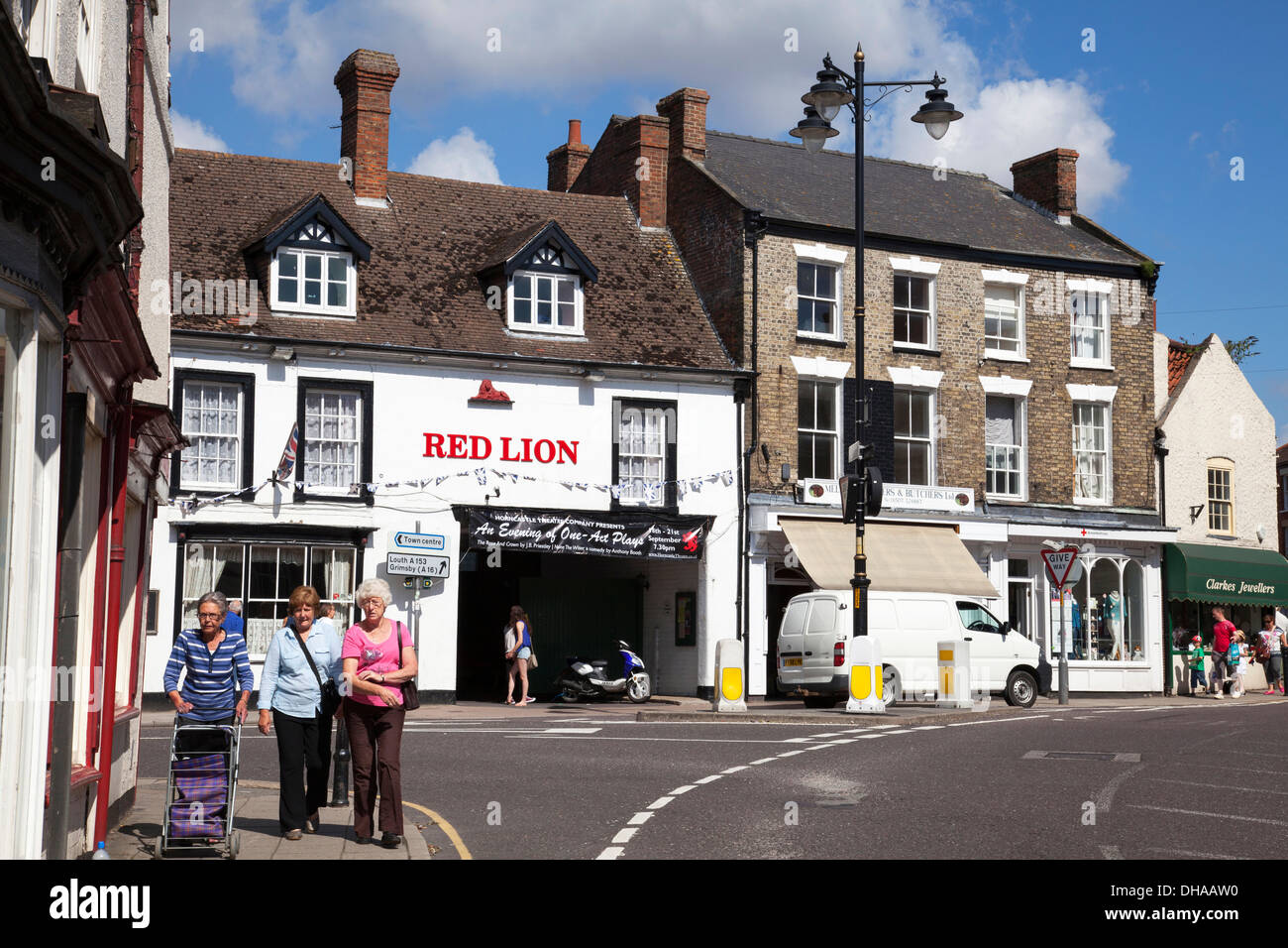 Horncastle, Lincolnshire, England, U.K Stock Photo 62308316 Alamy