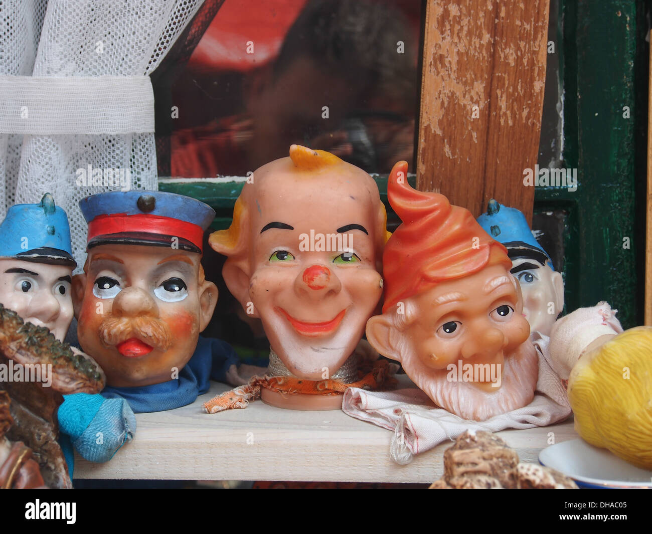 Dutch hand puppets Stock Photo