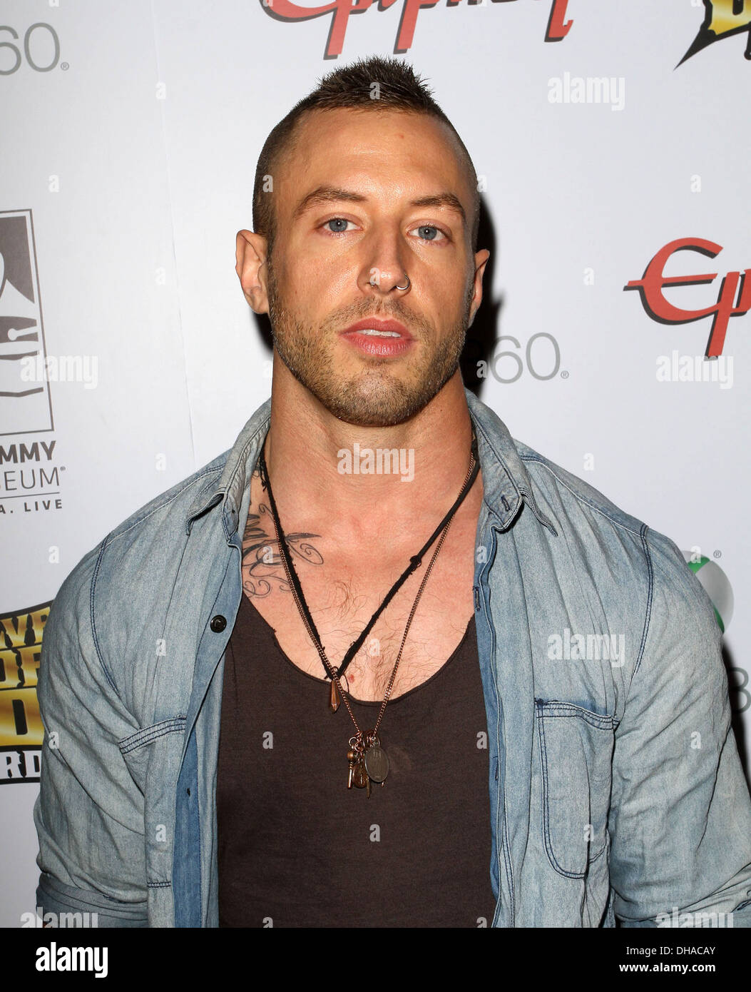 Greg Puciato of Dillinger escape Plan 2012 Revolver Golden Gods