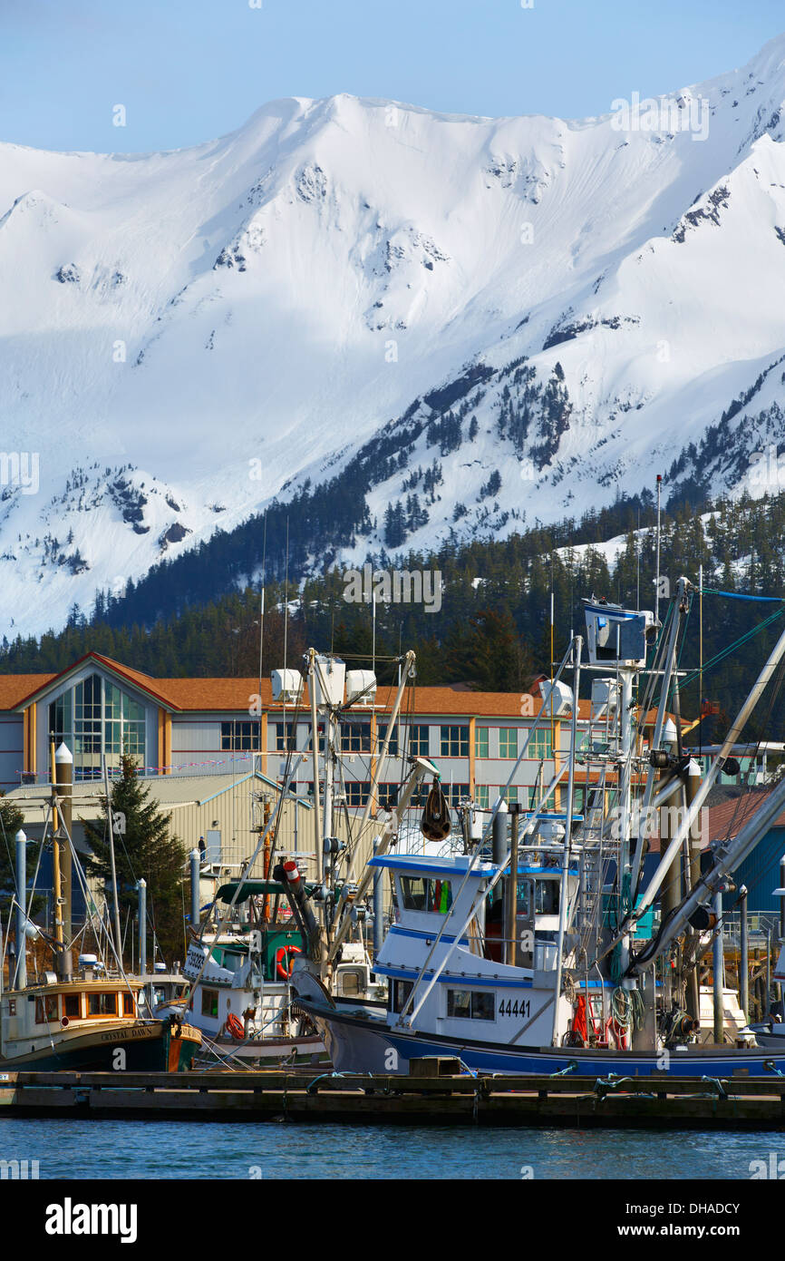 Cordova boat harbor and town, Cordova, Alaska Stock Photo 62310331 Alamy