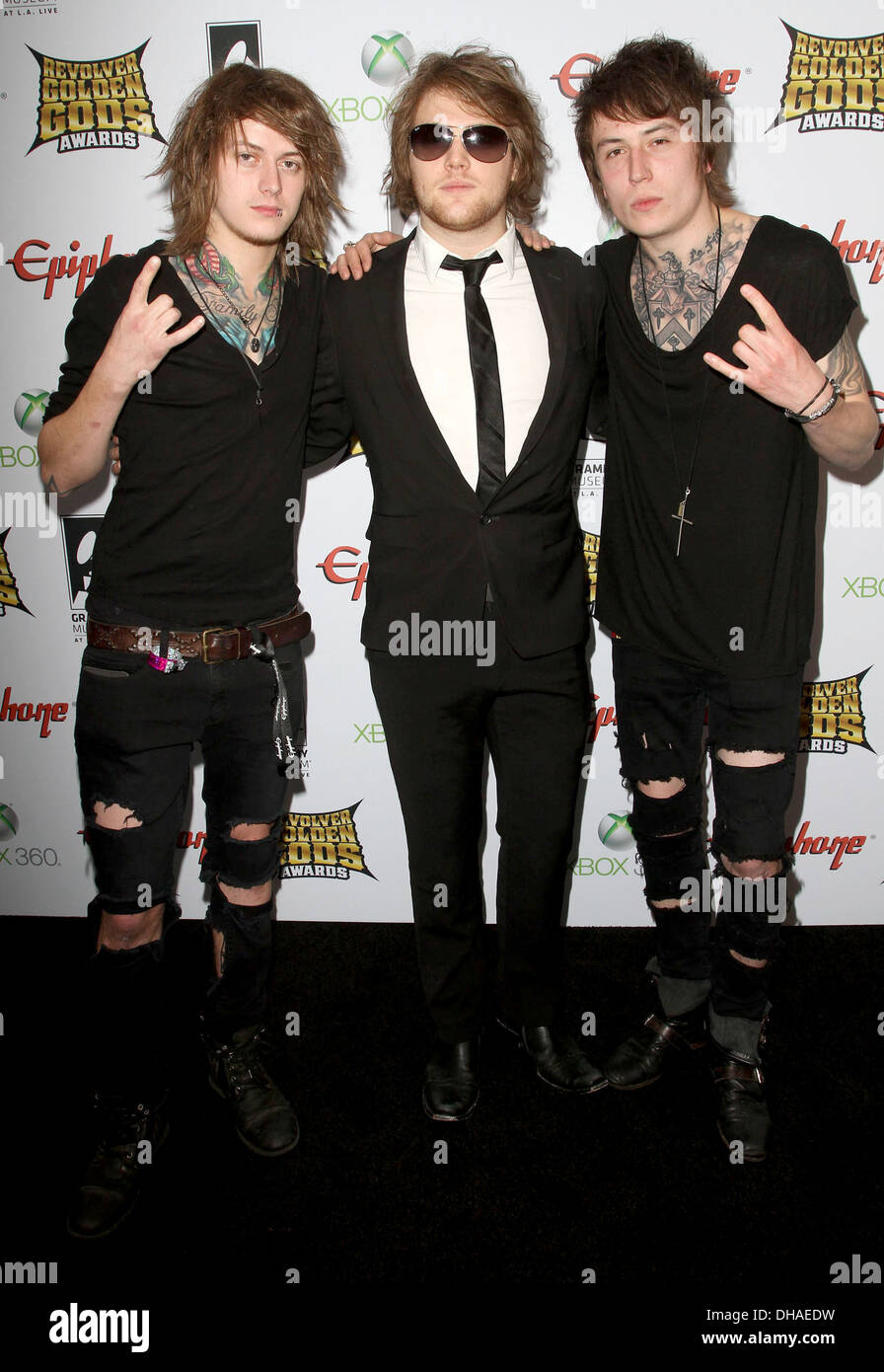 Asking Alexandria 2012 Revolver Golden Gods Award Show Held at