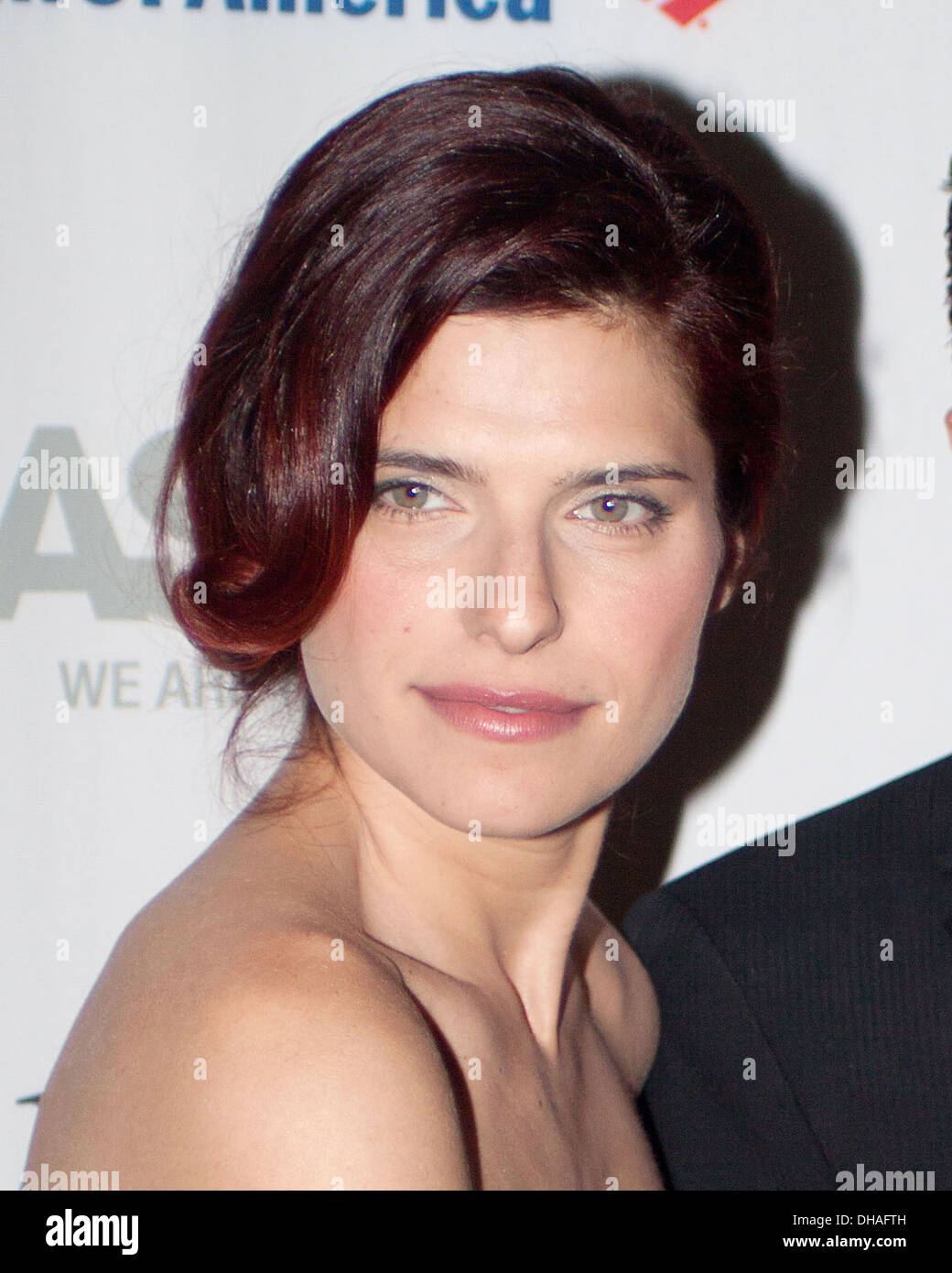 Lake Bell at 15th annual ASPCA Bergh ball at Plaza Hotel New York City