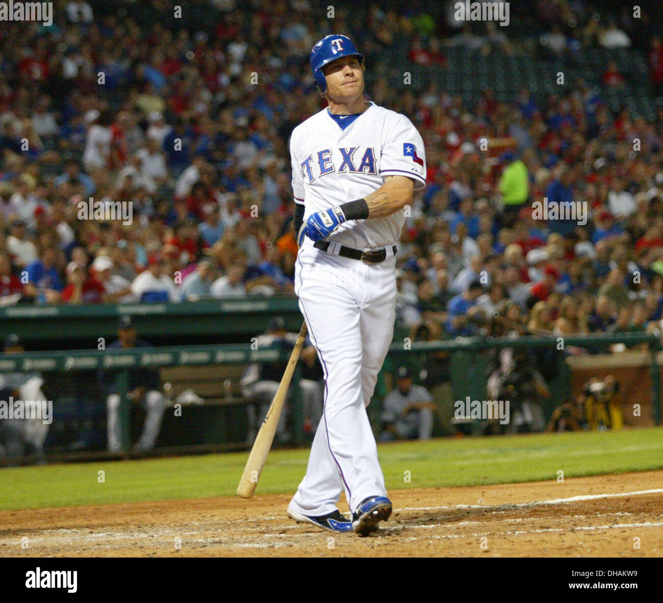 Texas Rangers outfielder Josh Hamilton can only prove his worth