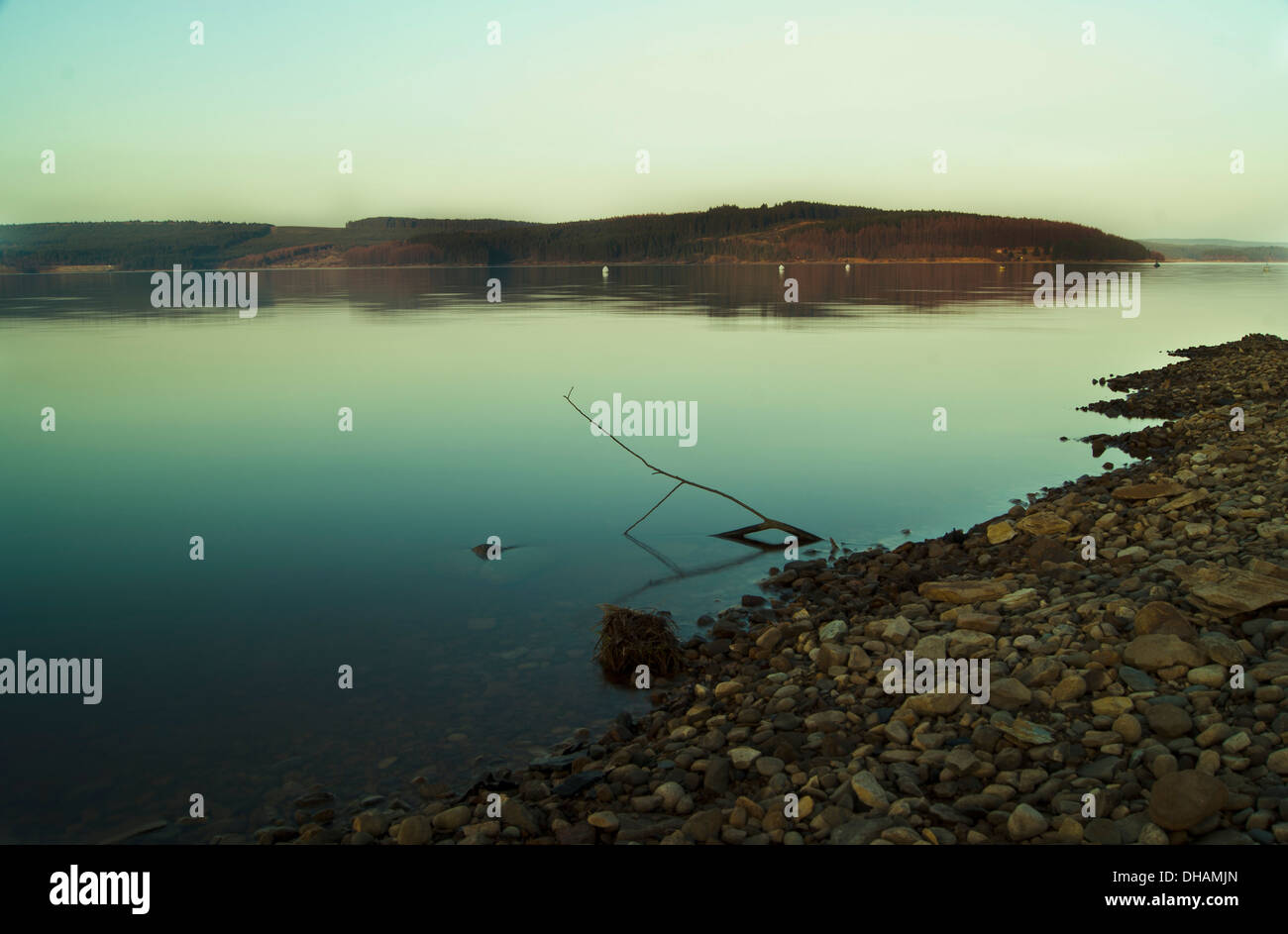 Kielder Water Stock Photo