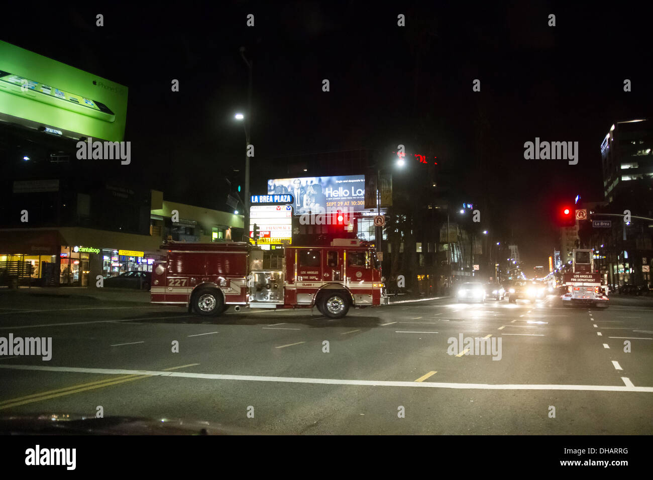 Los angeles city fire truck hi-res stock photography and images - Alamy
