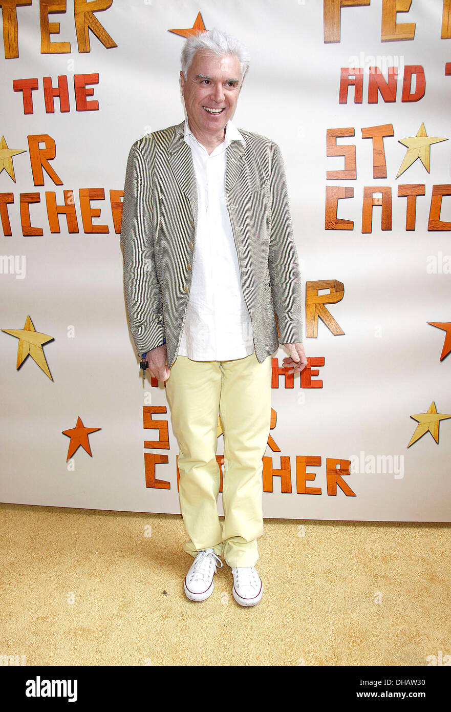 David Byrne from 'Talking Heads' Broadway opening night of ‘Peter and