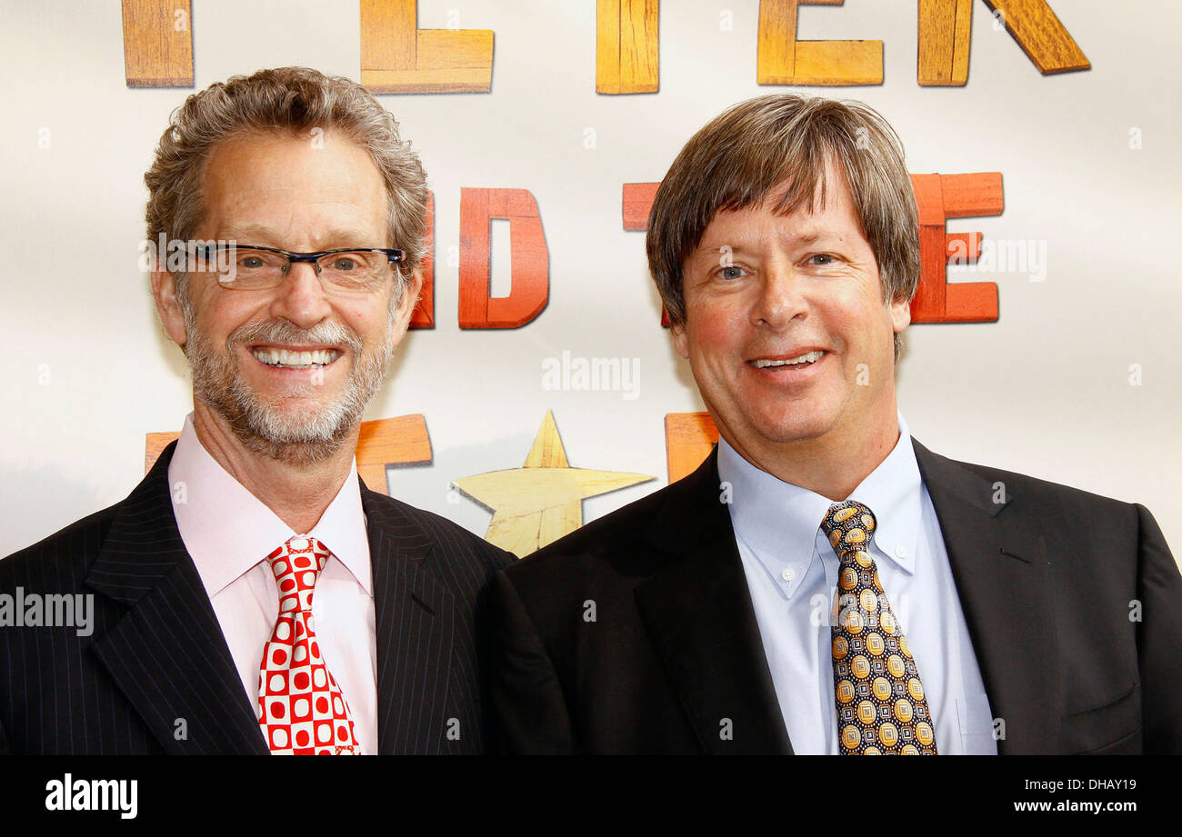Ridley Pearson and Dave Barry Broadway opening night of ‘Peter and