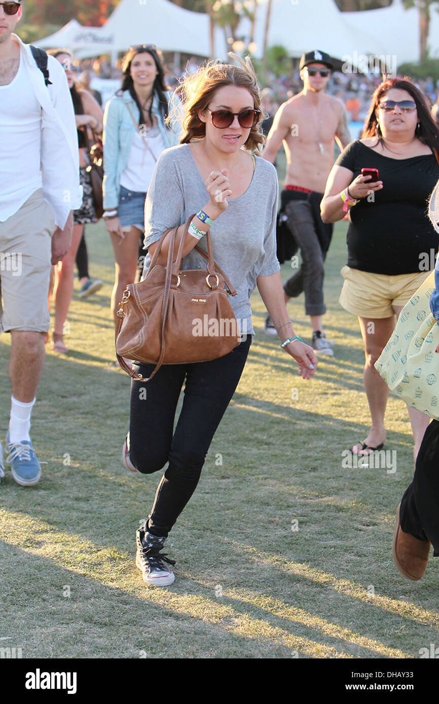 Lauren Conrad Celebrities at 2012 Coachella Valley Music and Arts