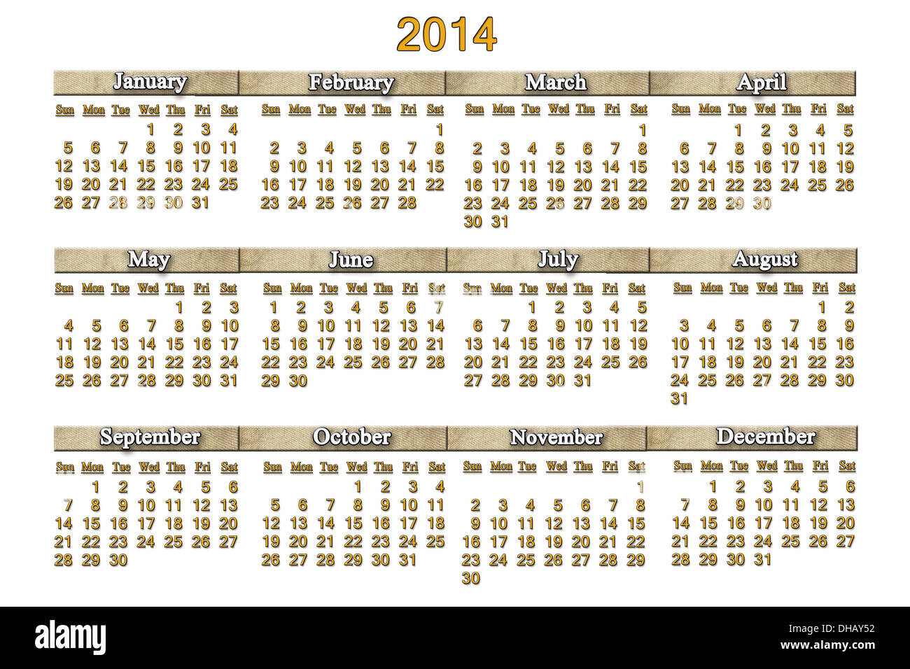 Calendar may 2014 table template day date time hi-res stock photography and  images - Page 3 - Alamy, image size:1300x956