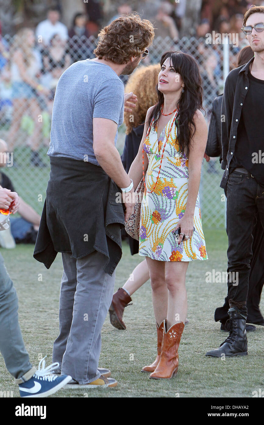Gerard Butler Celebrities at 2012 Coachella Valley Music and Arts