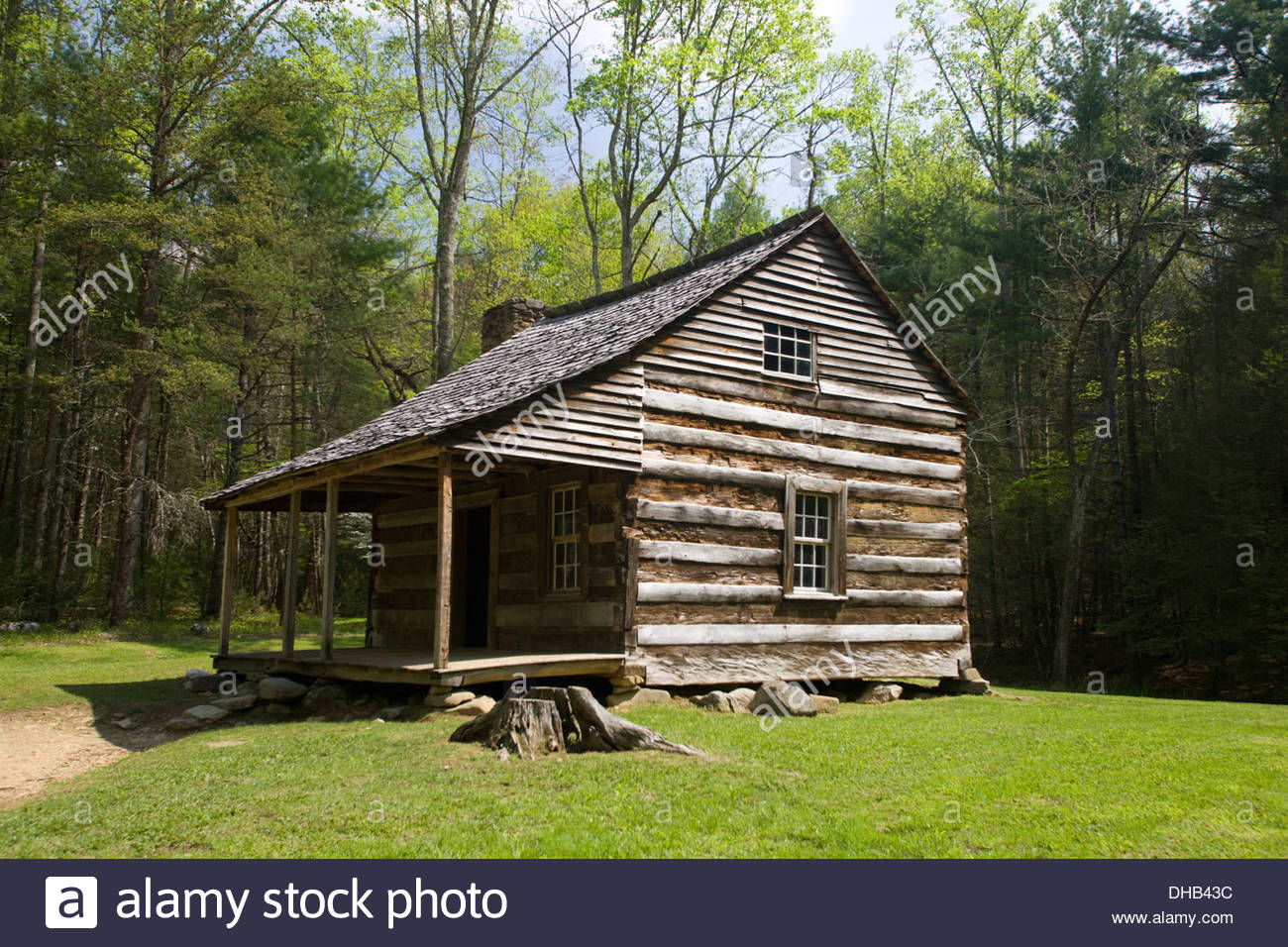 Carter Shields Cabin Cades Cove Great Smoky Mountain National