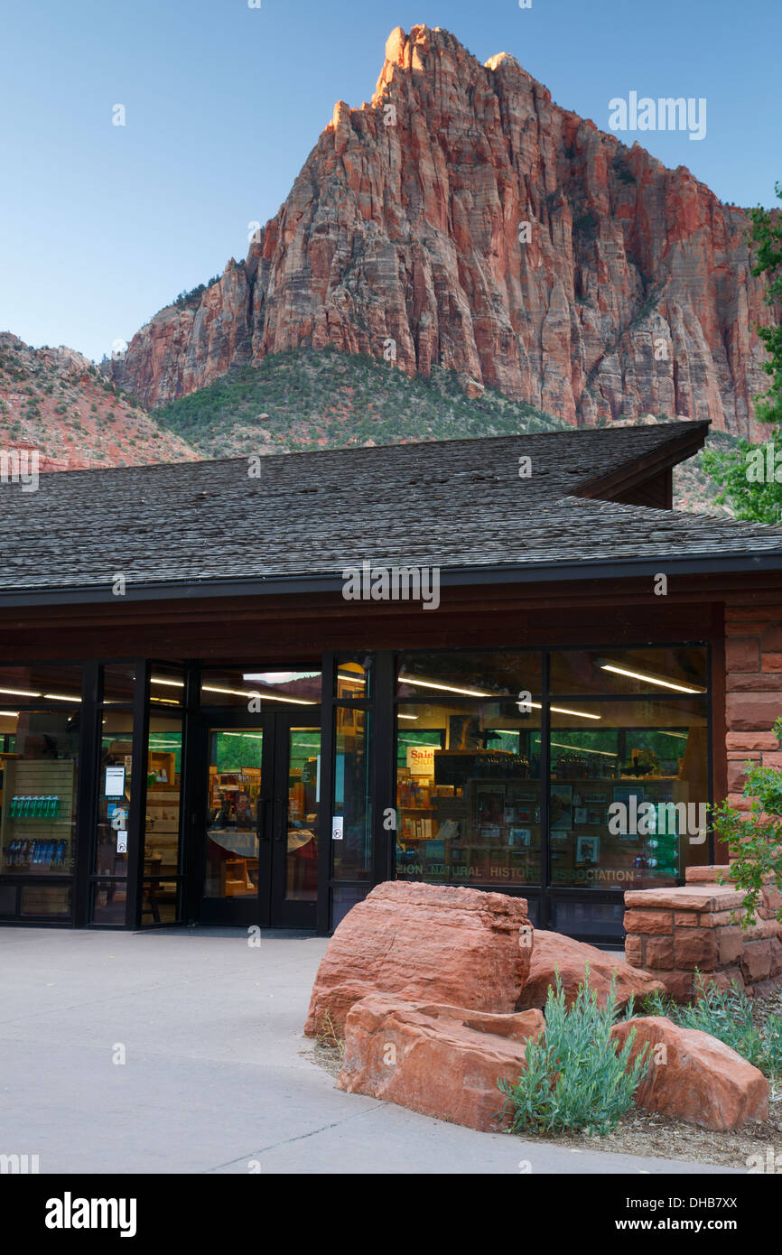 Visitor Center, Zion National Park, Utah Stock Photo Alamy