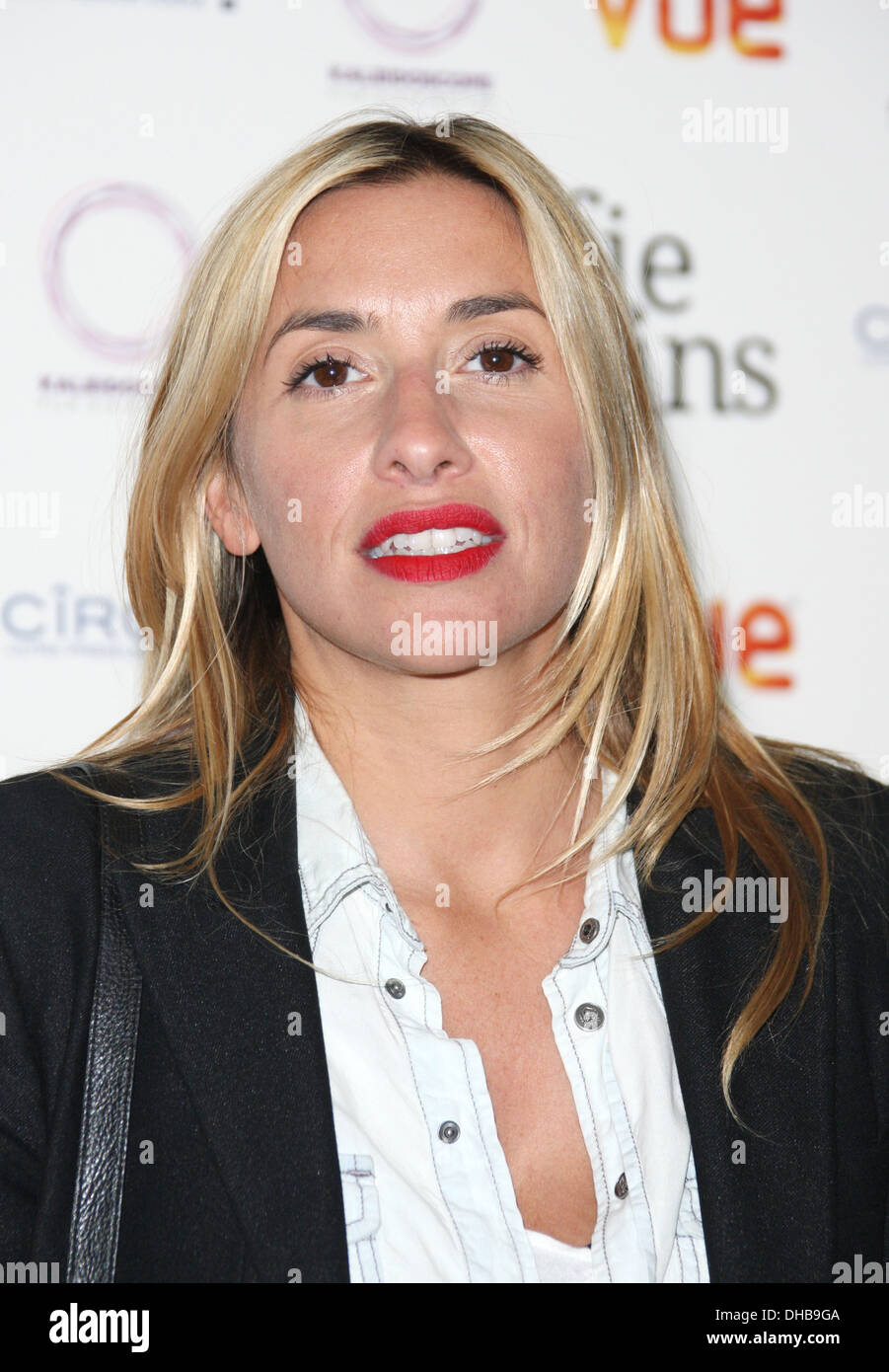 Mel Blatt aka Melanie Blatt Elfie Hopkins premiere held at Vue cinema Arrivals London England
