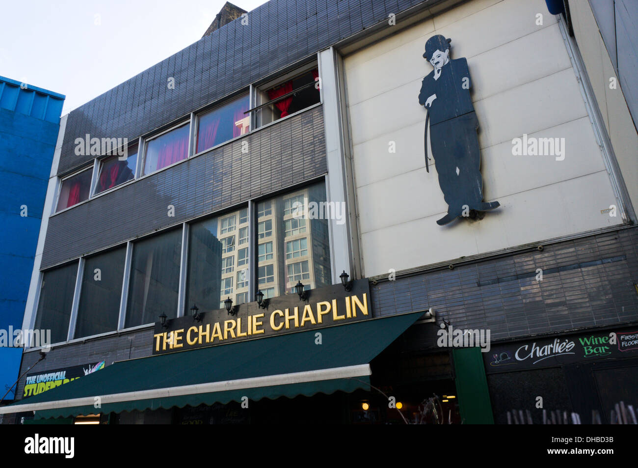 The Charlie Chaplin pub at Elephant and Castle in South London Stock