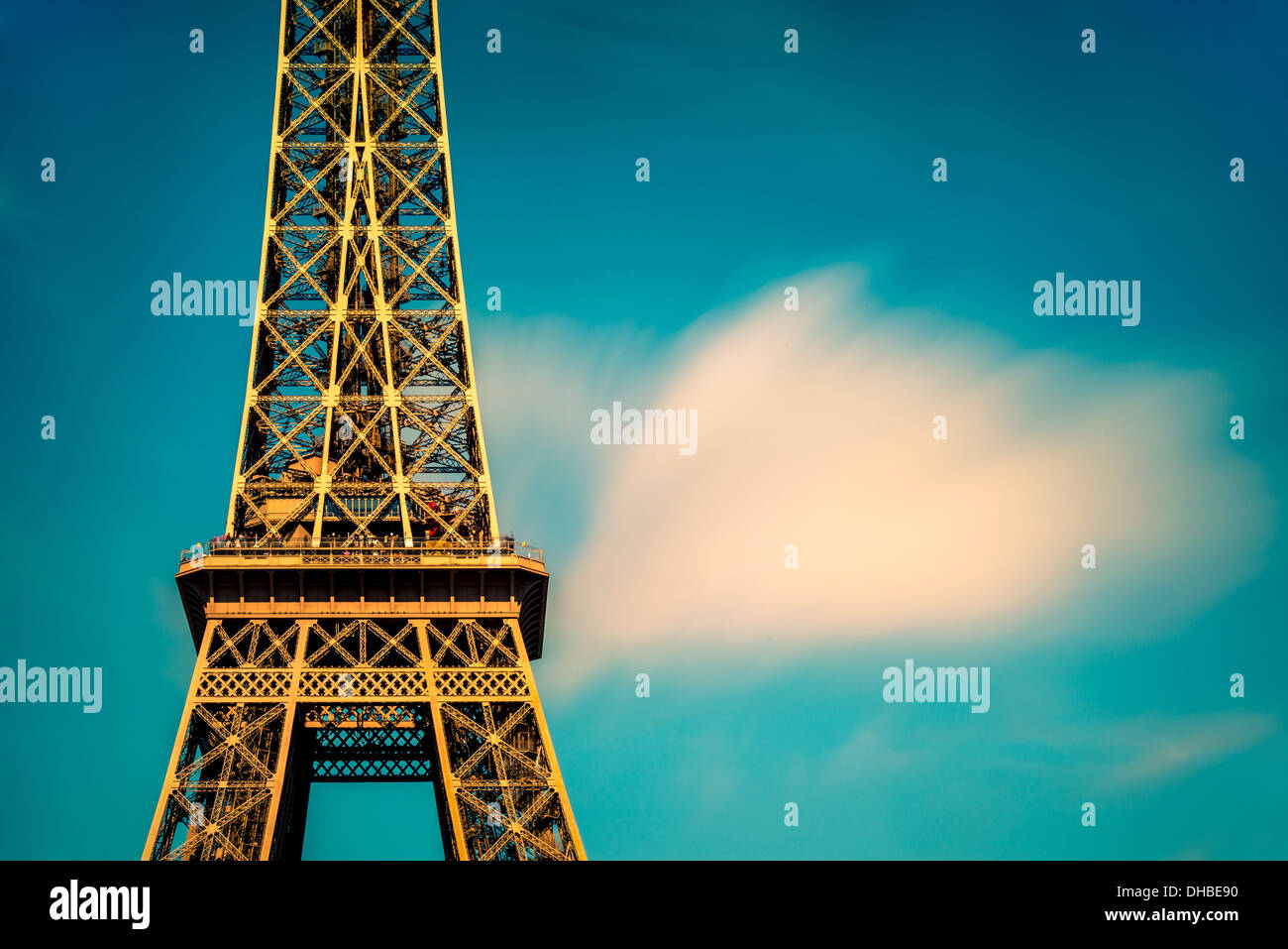 Eiffel Tower Paris France Stock Photo Alamy