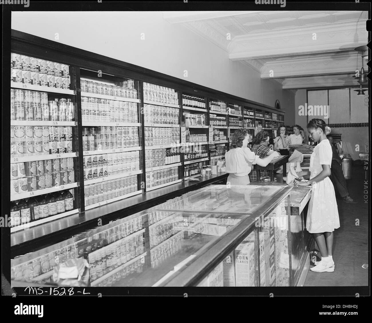 Canned goods in u s coal coke company store in gary hires stock