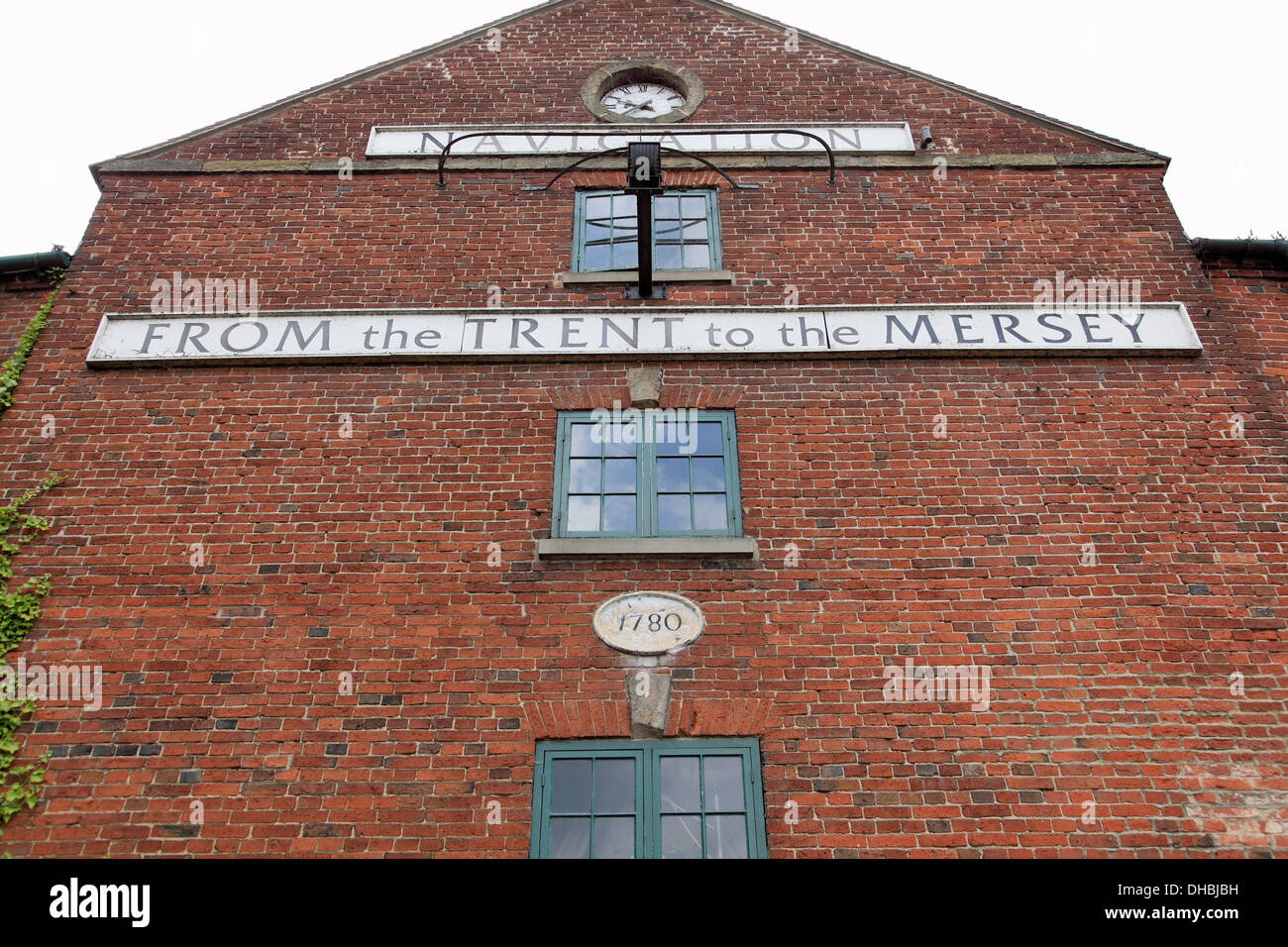 The Clock Warehouse, a converted mill, built in 1780 on the Trent and