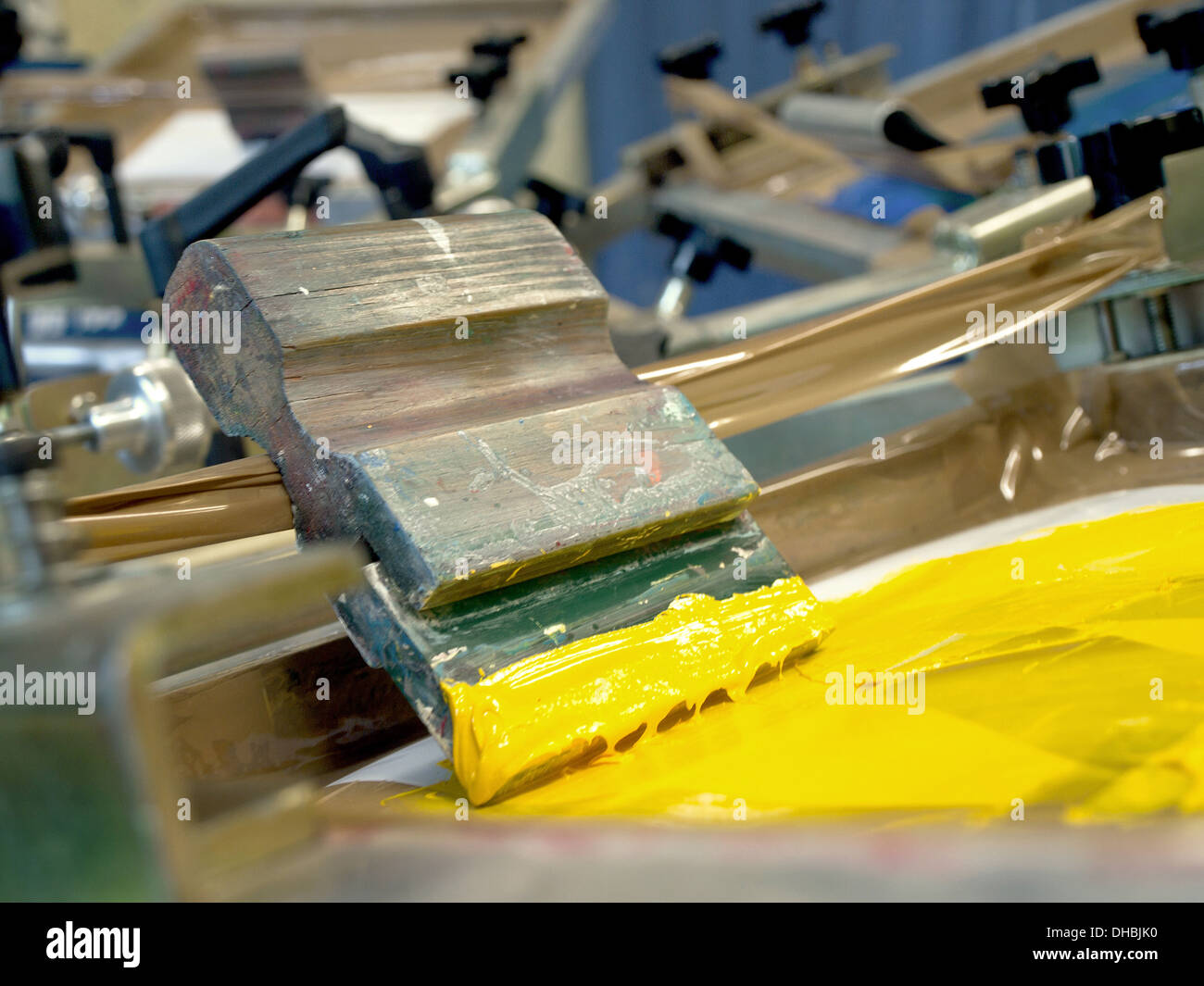 Silk screen printing hires stock photography and images Alamy