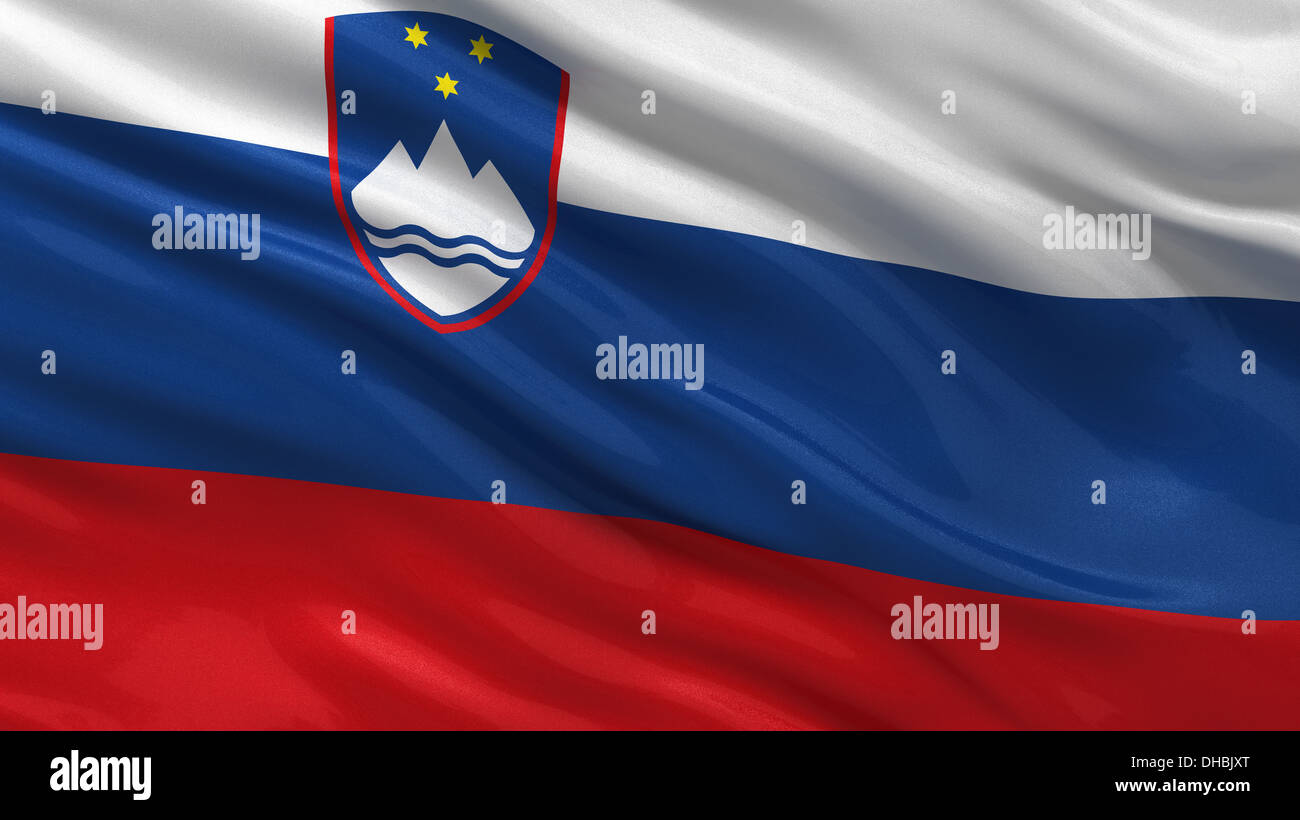 Flag of Slovenia Stock Photo - Alamy