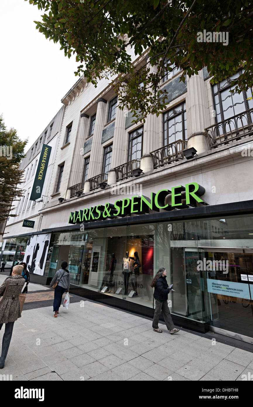 Marks And Spencer Birmingham Stock Photo Alamy