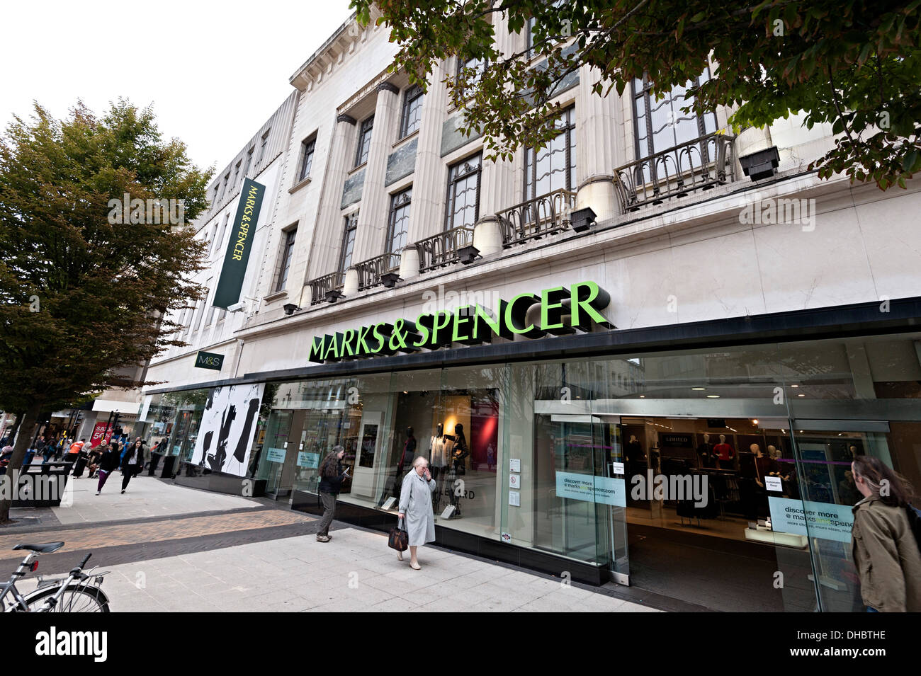 Marks And Spencer Birmingham Stock Photo Alamy