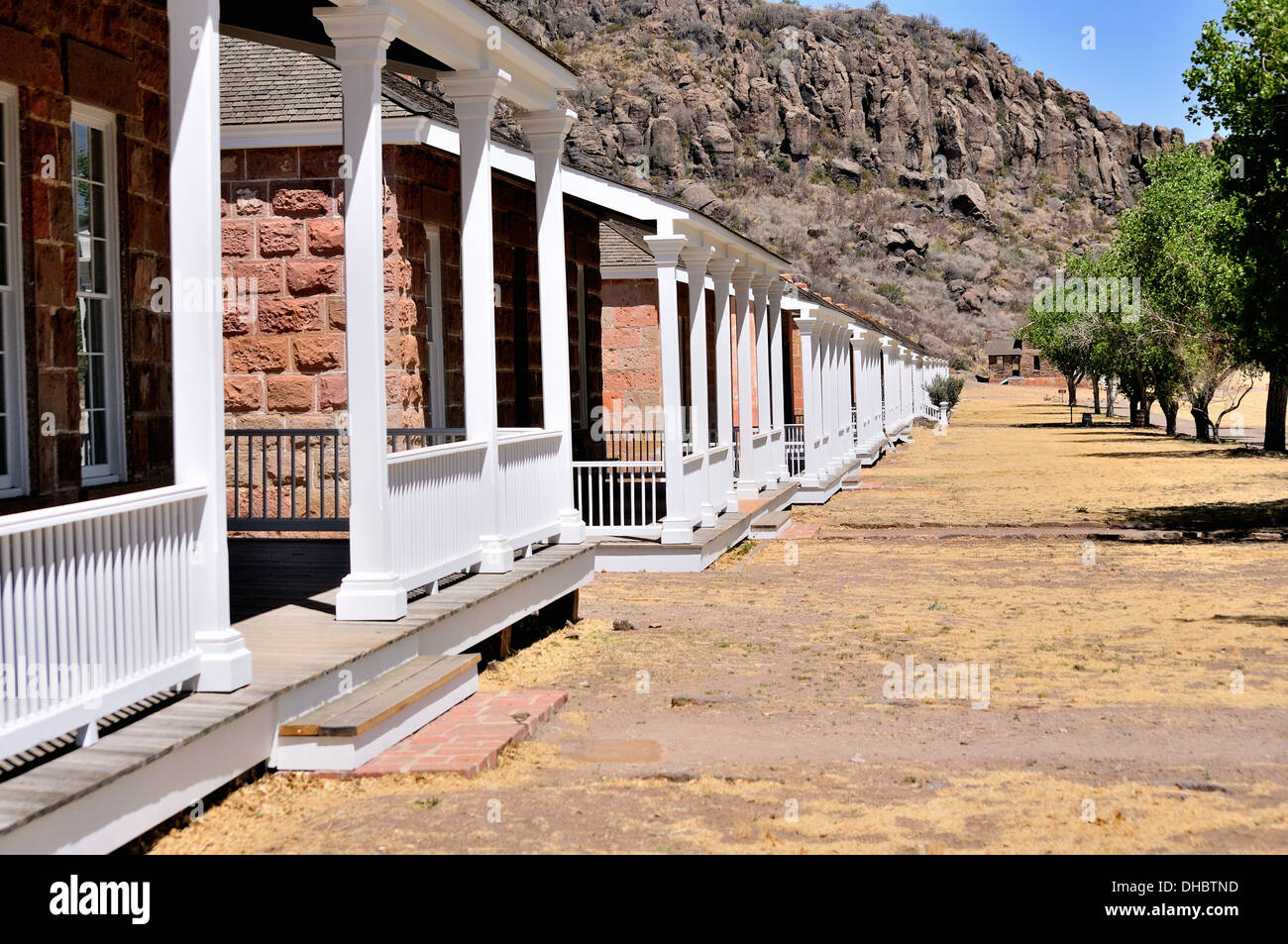 The Blocks in Fort Davis, Texas, USA Stock Photo Alamy