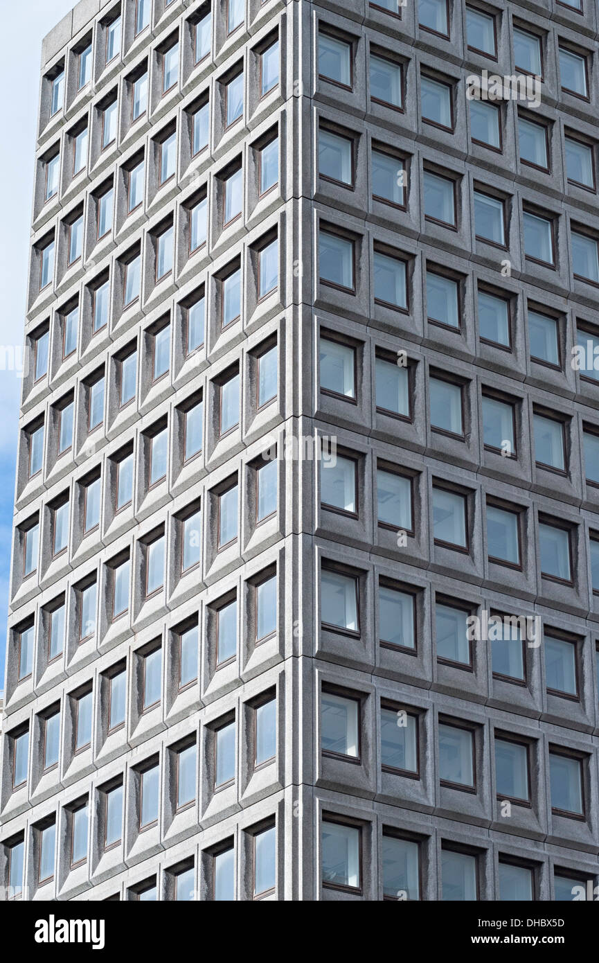 Former Natwest Tower 103 Colmore Row Birmingham office windows Stock Photo