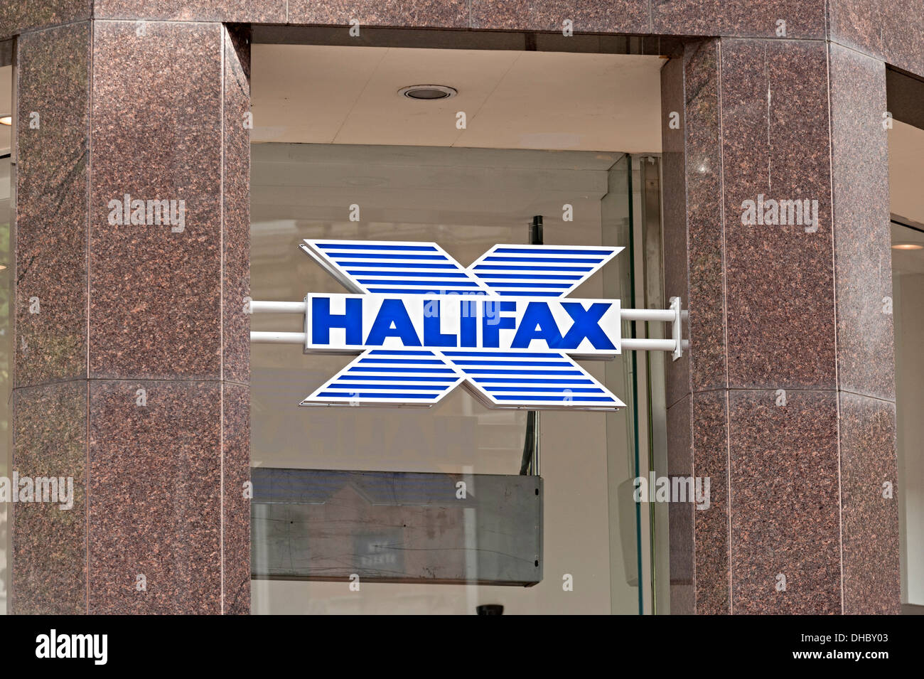 Halifax building society Birmingham great britain Stock Photo Alamy