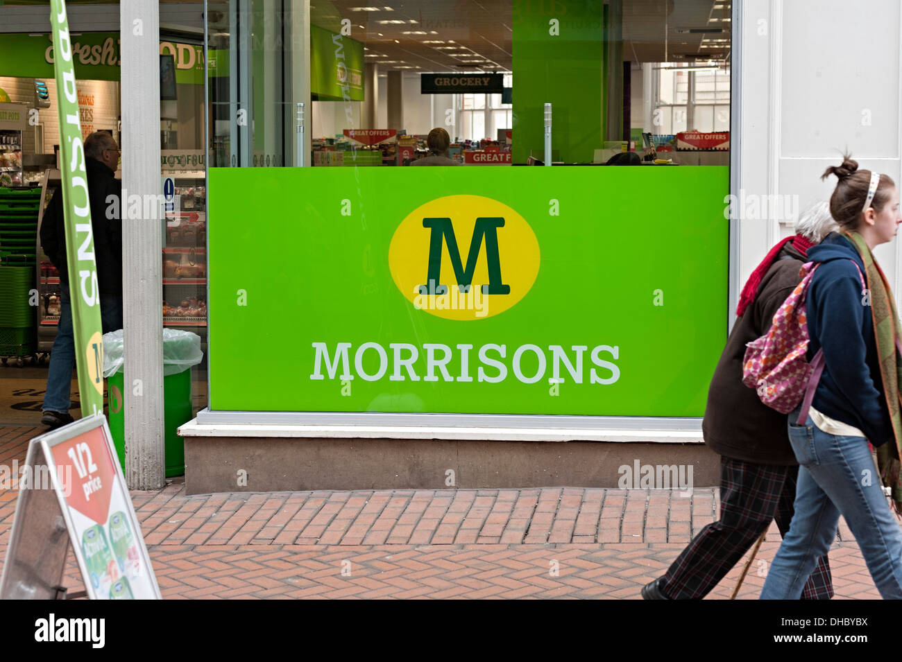morrisons local Birmingham city centre shop Stock Photo Alamy