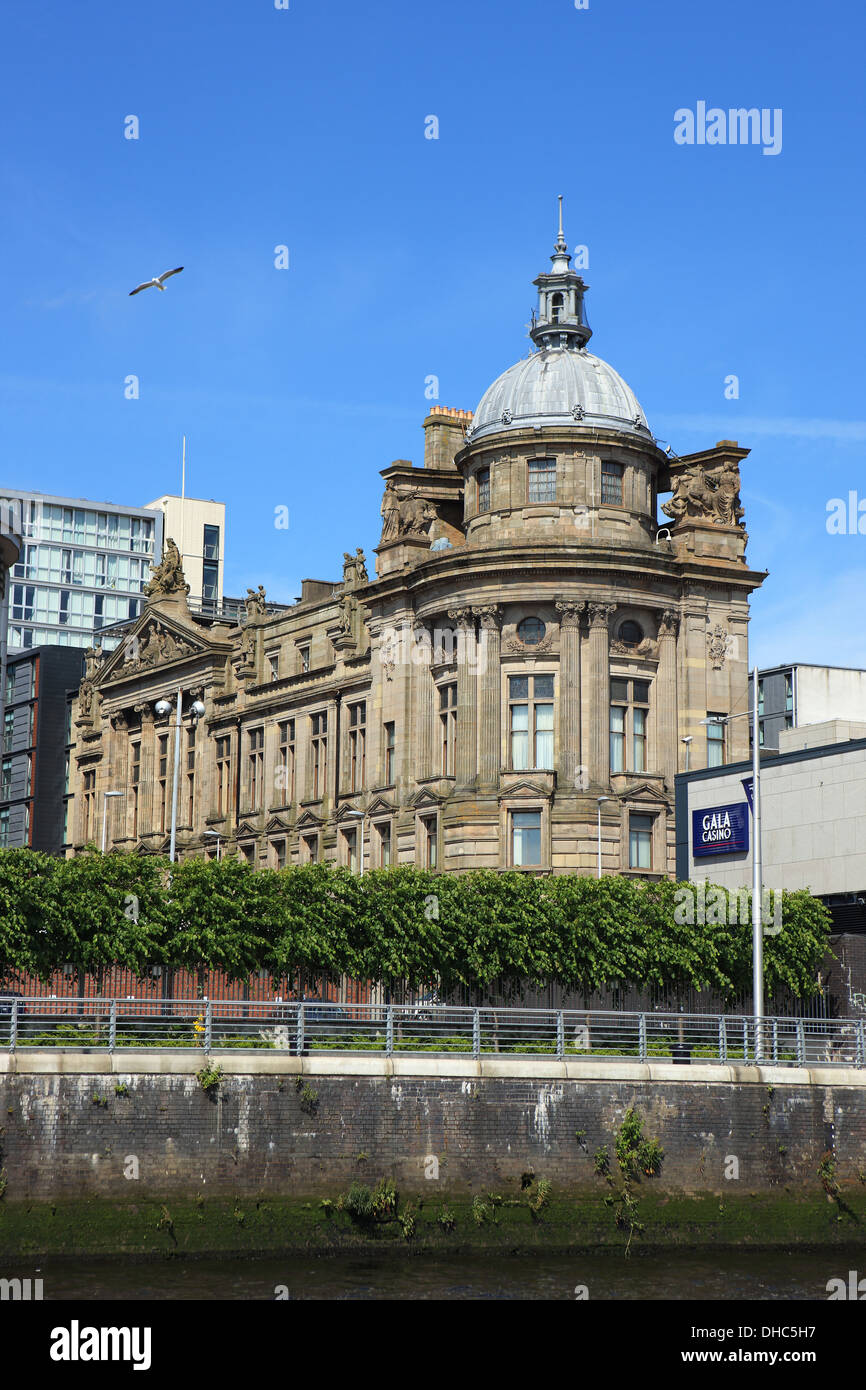 Clydeport Building in Glasgow designed by Sir John James Burnet architect and built between 1883 - 1886 Stock Photo