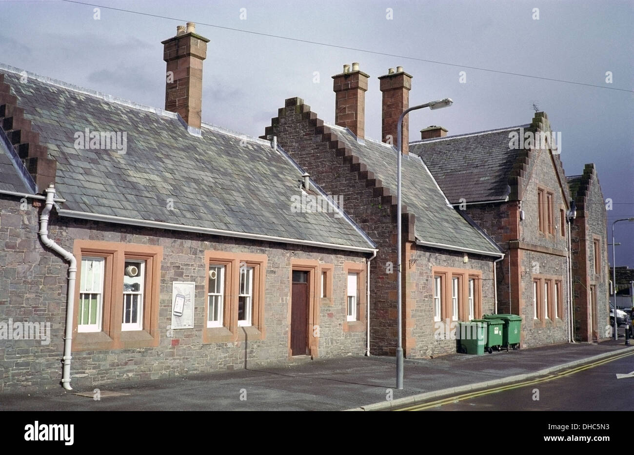 Lockerbie Train Station, Dumfries and Galloway, Scotland, UK Stock