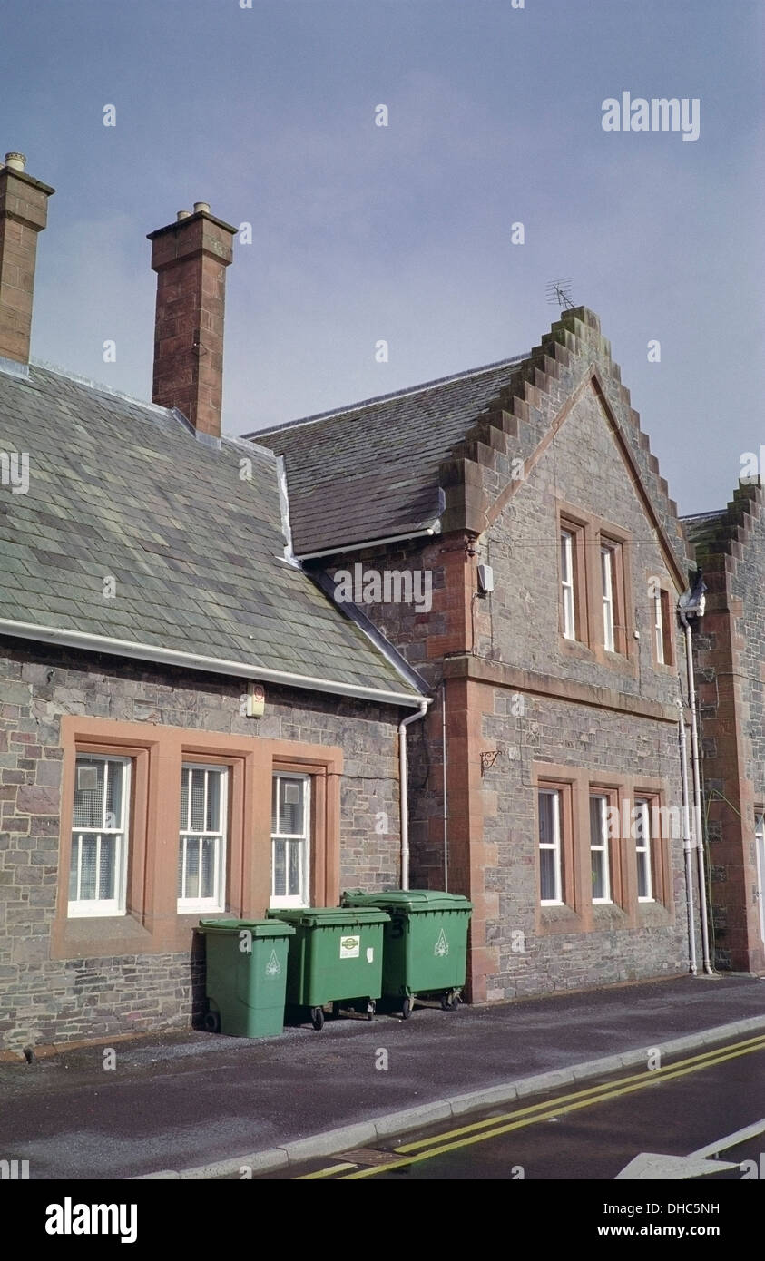 Lockerbie Train Station, Dumfries and Galloway, Scotland, UK Stock