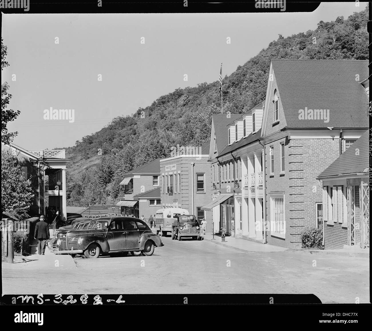 Main street of Wheelwright, Kentucky, Inland Steel Company, Wheelwright