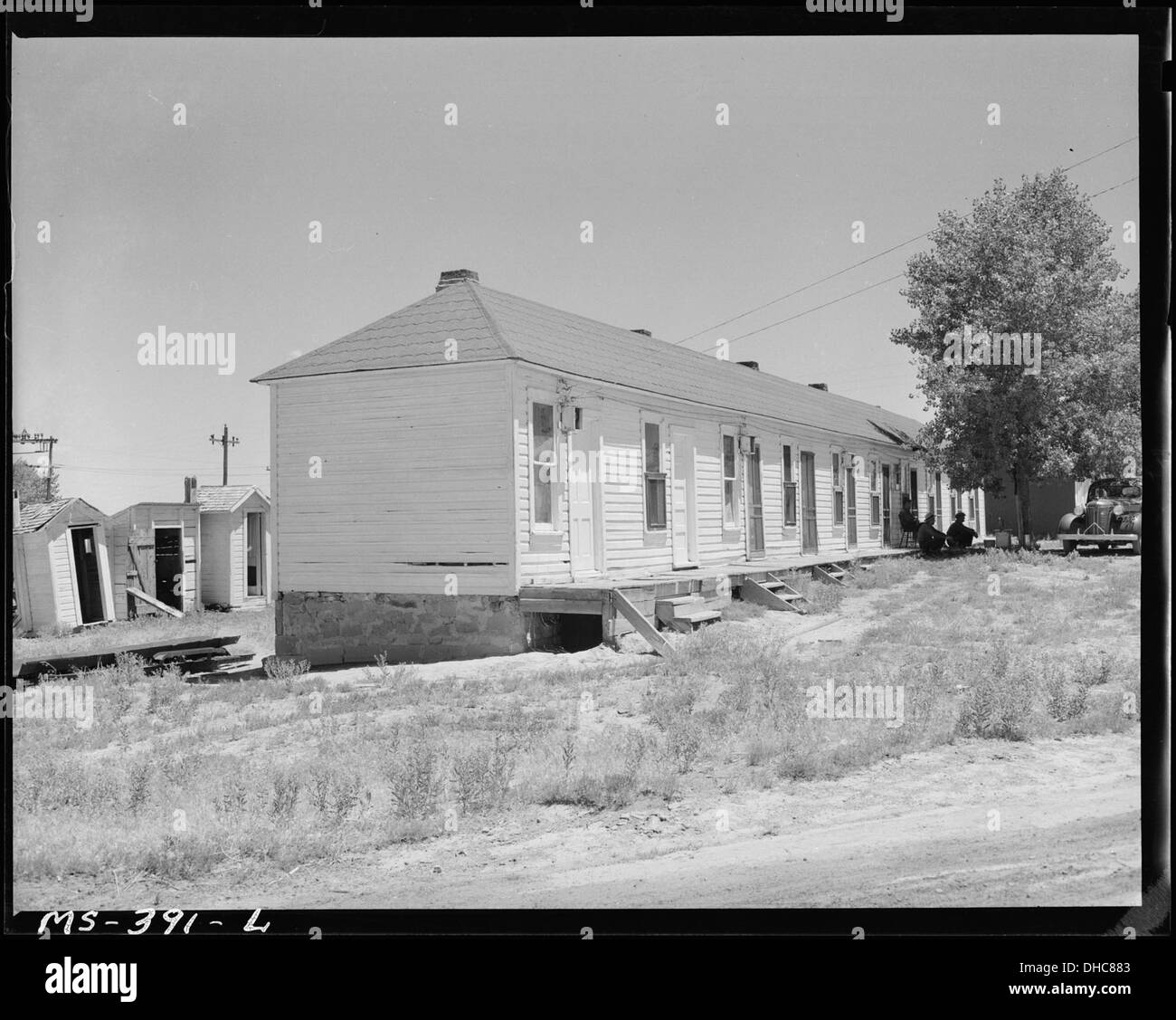 Part of company housing project. Colorado Fuel & Iron Corporation