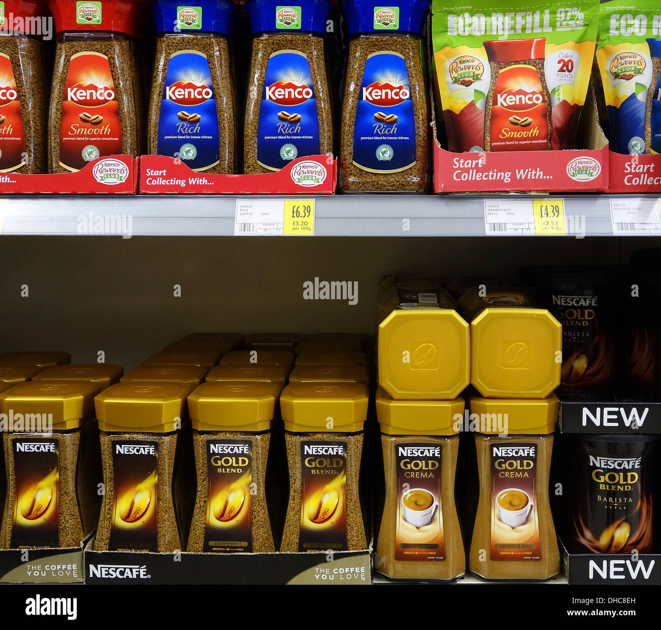 jars of coffee Stock Photo Alamy